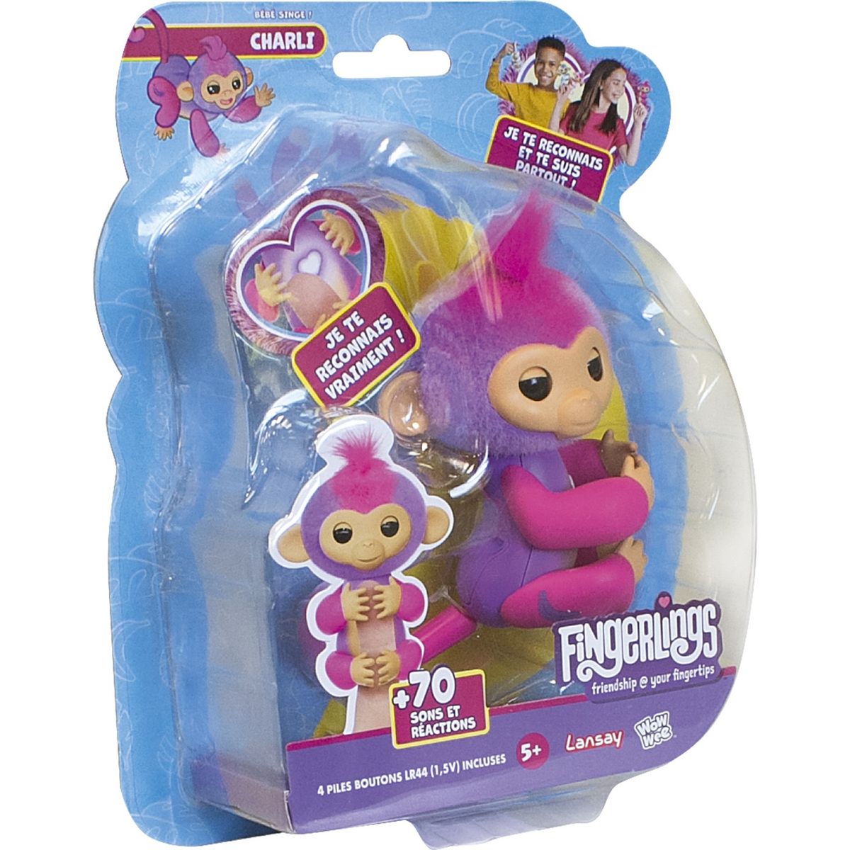 LANSAY Fingerlings singe Charli