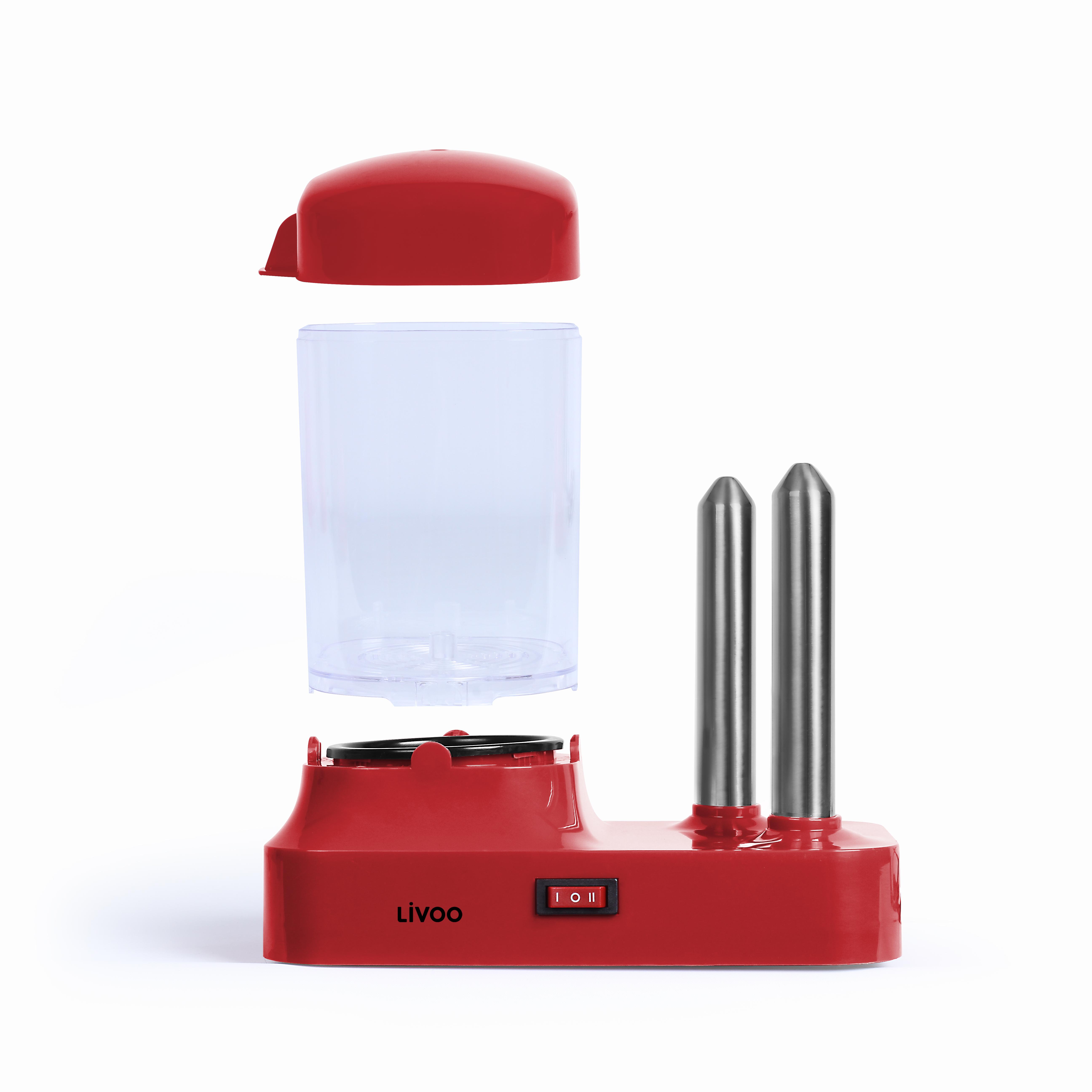 Voir la diapositive 2 : LIVOO Machine à hot-dog DOC238RC - Rouge