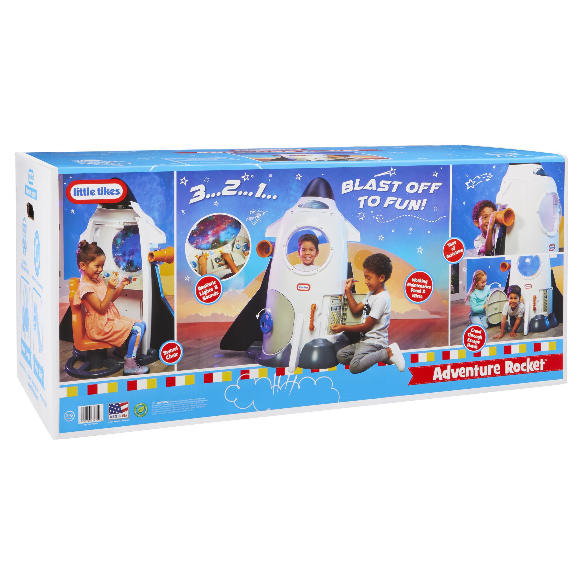 Voir la diapositive 2 : MGA Fusée Rocket Aventure