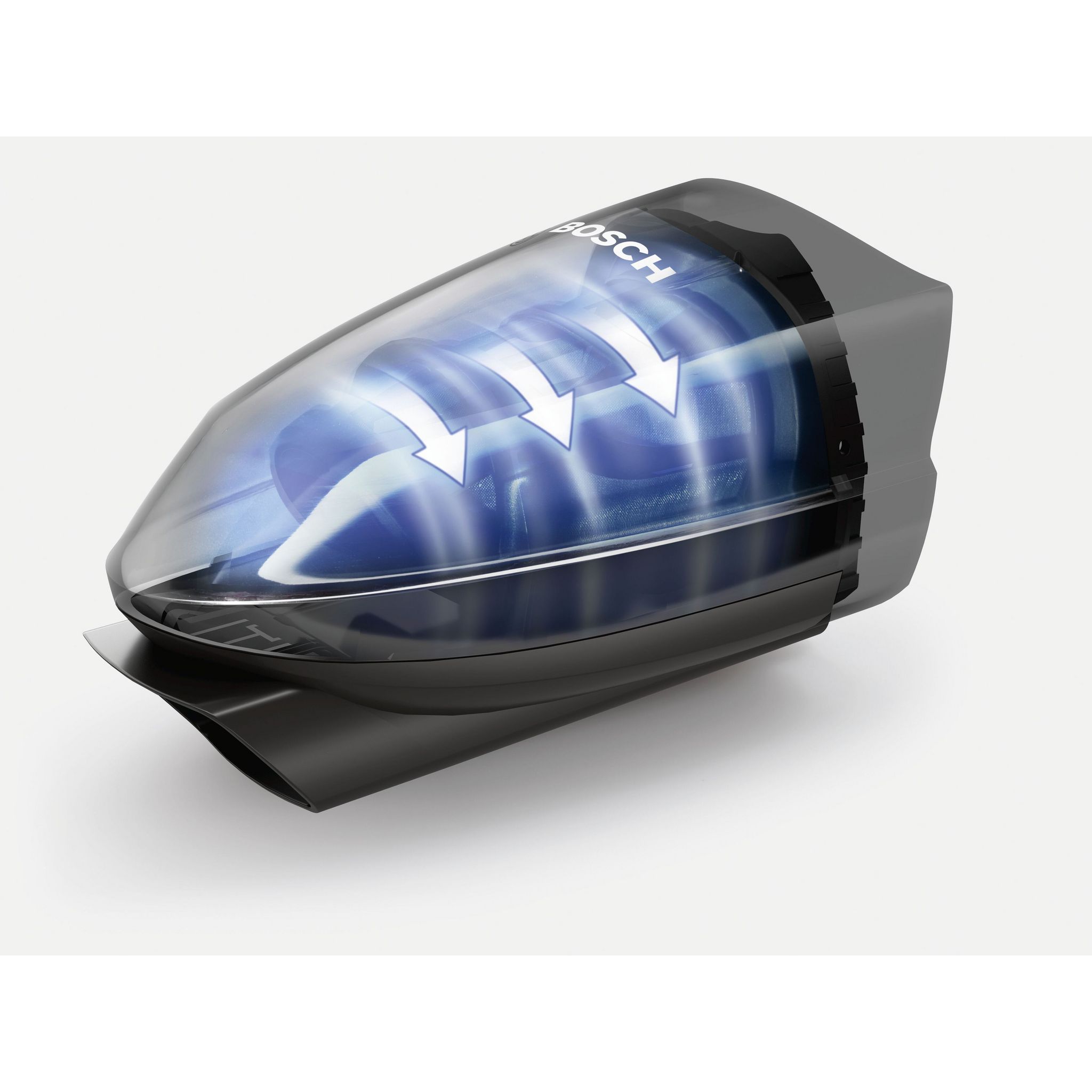 Voir la diapositive 6 : BOSCH Aspirateur balai sans sac 2 en 1 BCHF216B - Noir