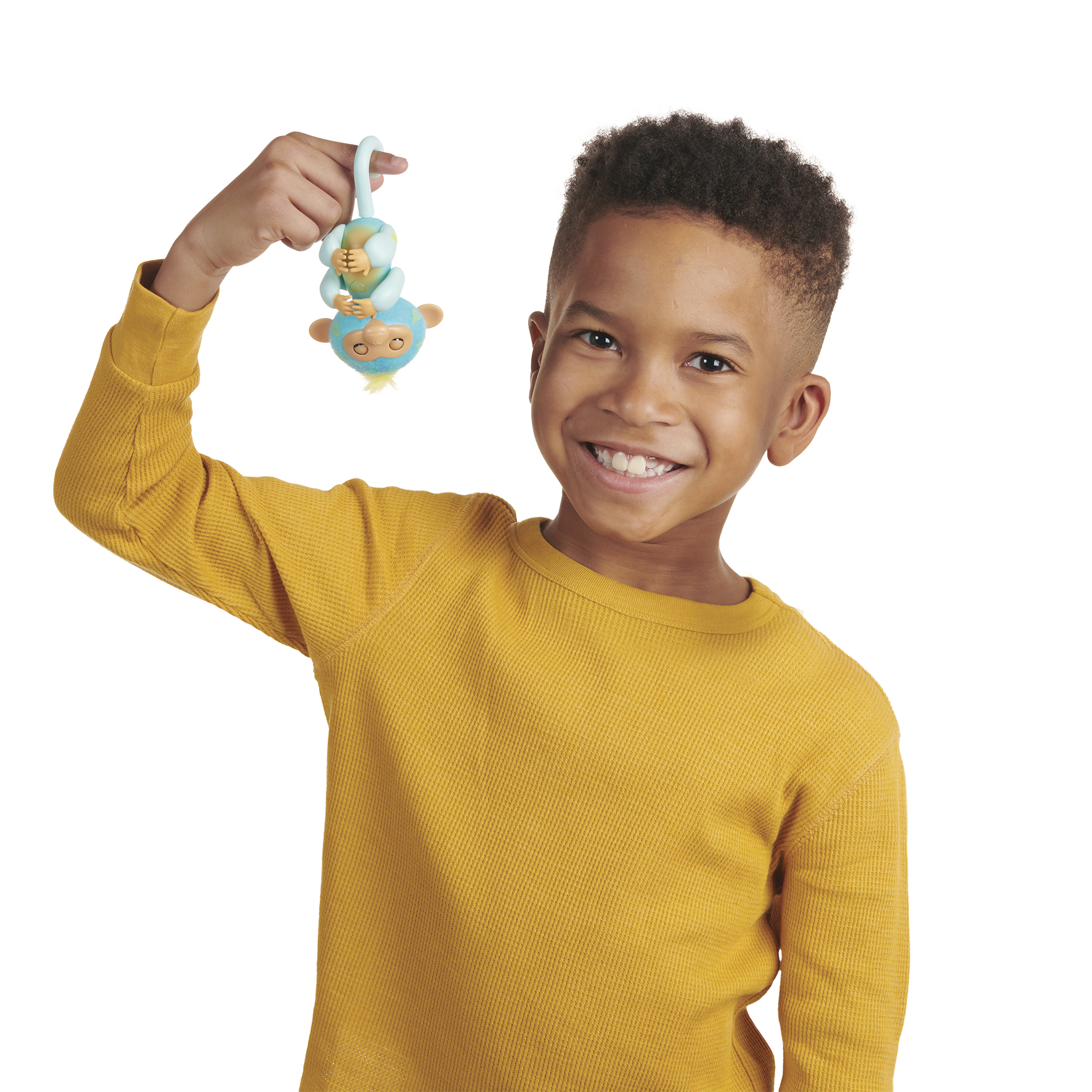 Voir la diapositive 3 : LANSAY Fingerlings singe Harmony