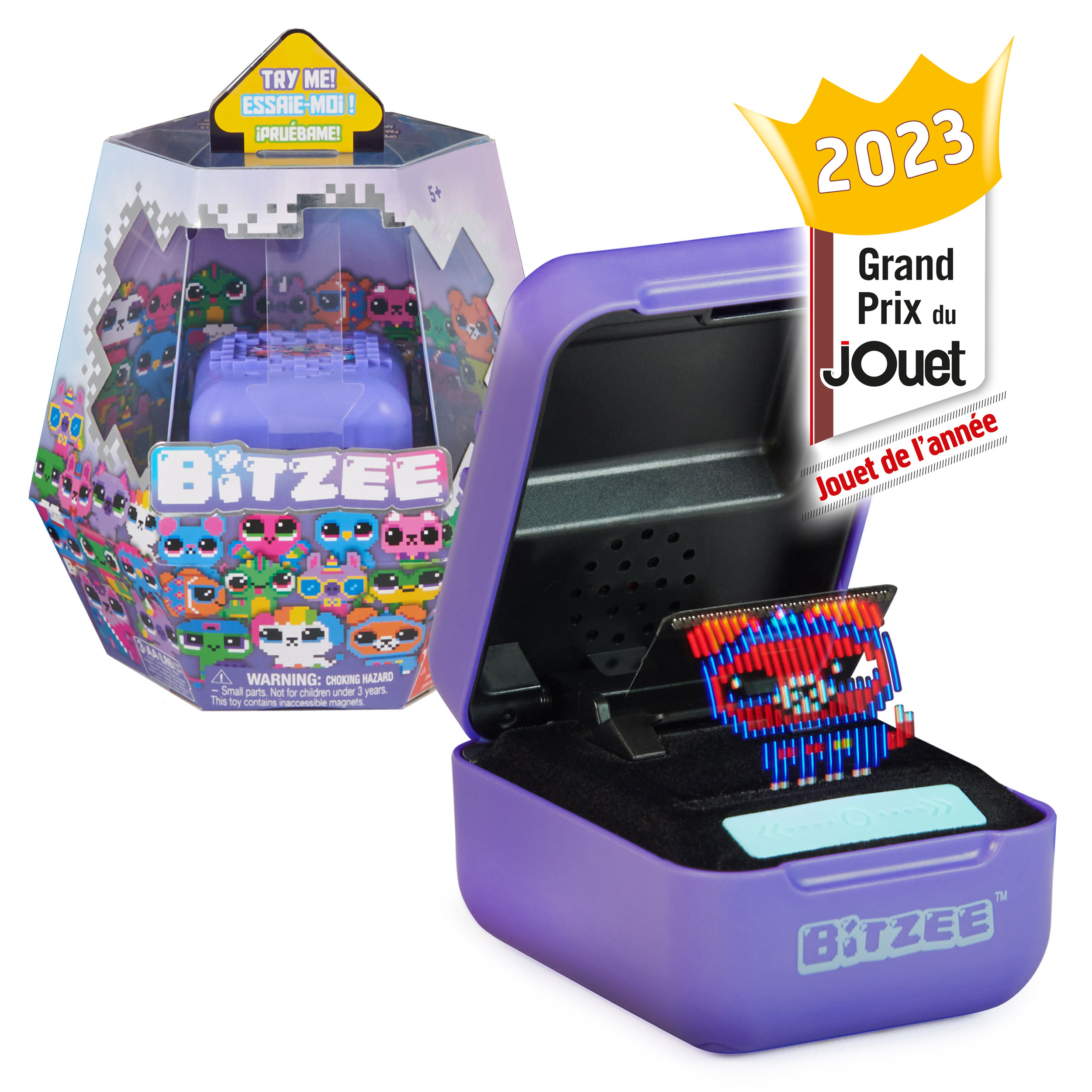 Voir la diapositive 2 : SPIN MASTER Bitzee - Mon animal interactif