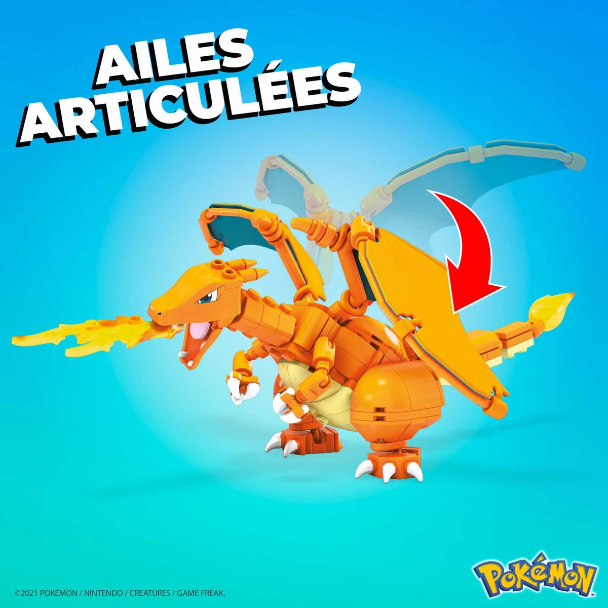 MATTEL Méga Construx Coffret Évolution Salamèche POKEMON