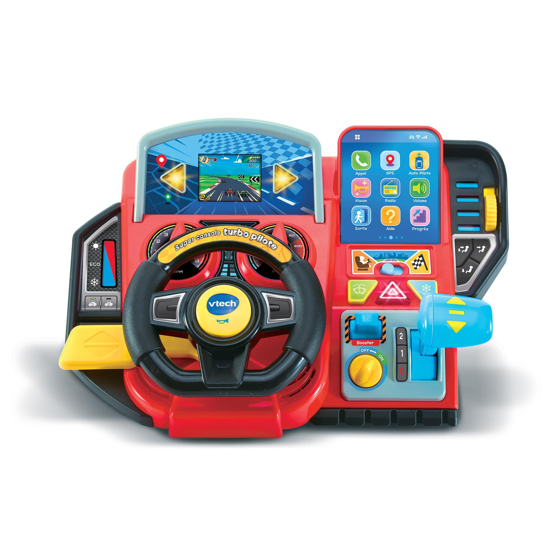 Voir la diapositive 3 : VTECH Super Console Turbo Pilote