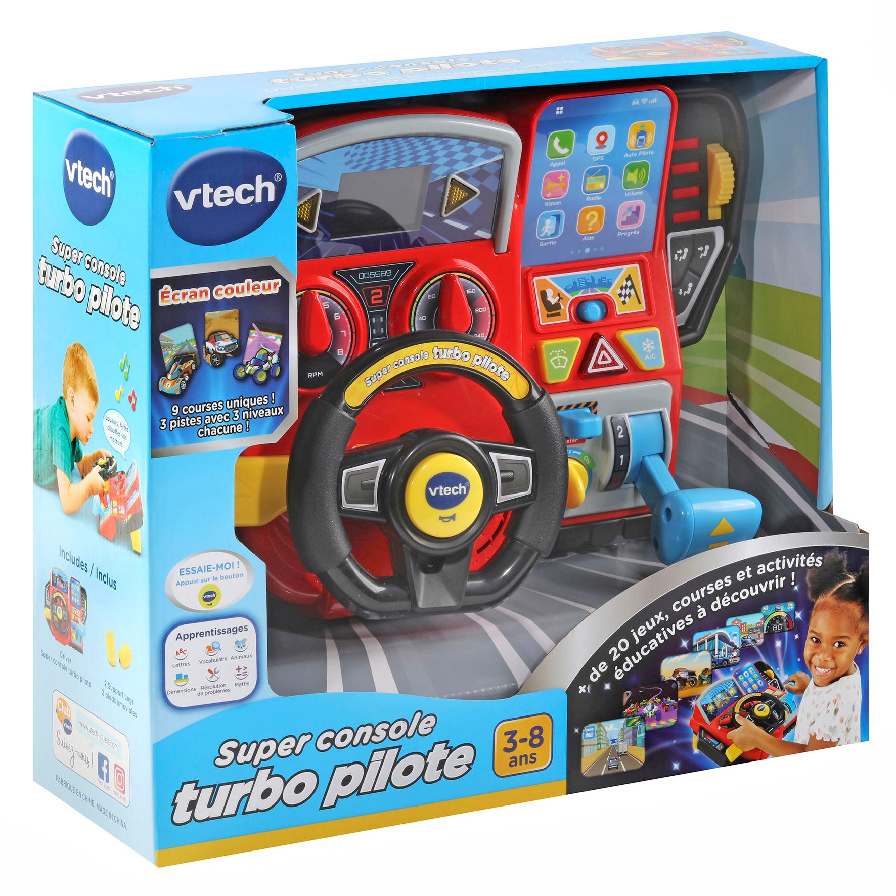 Voir la diapositive 5 : VTECH Super Console Turbo Pilote