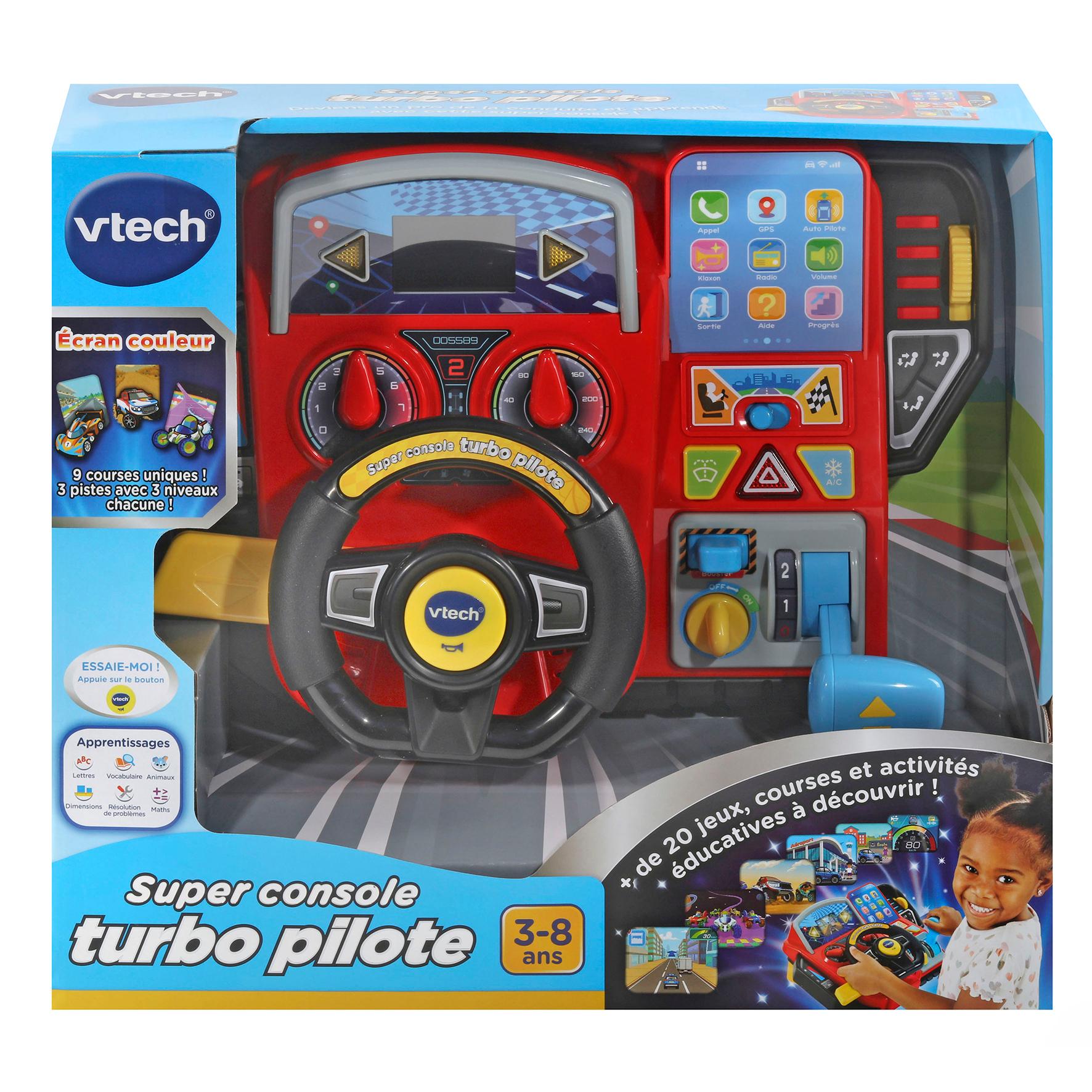 Voir la diapositive 6 : VTECH Super Console Turbo Pilote