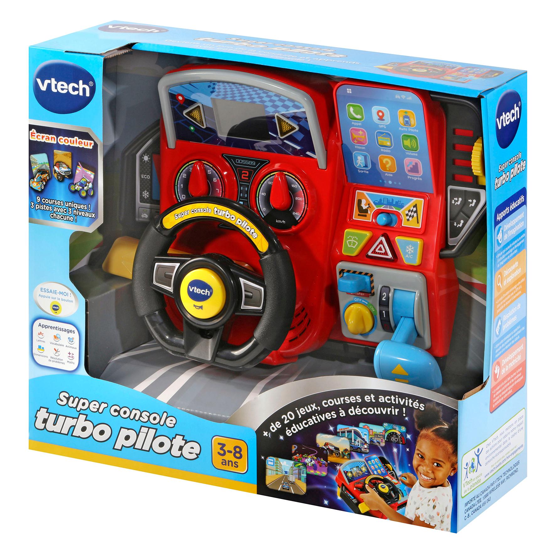 Voir la diapositive 7 : VTECH Super Console Turbo Pilote