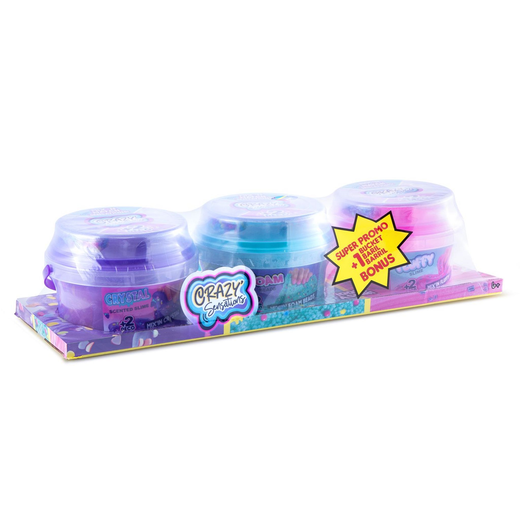 CANAL TOYS Buckets Mix and Match Crazy Sensations