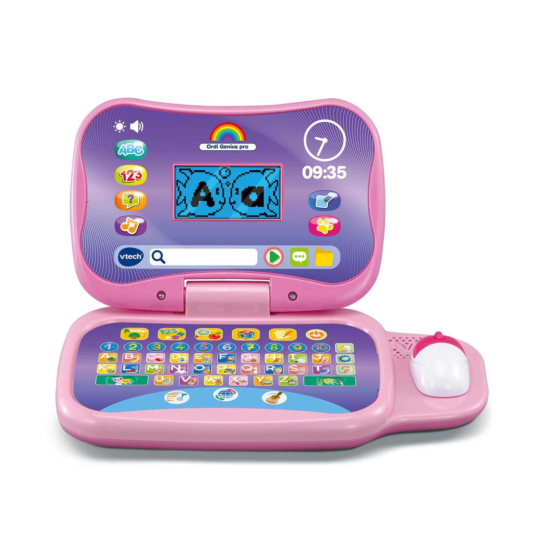 Voir la diapositive 2 : VTECH Ordinateur Genius Pro Rose