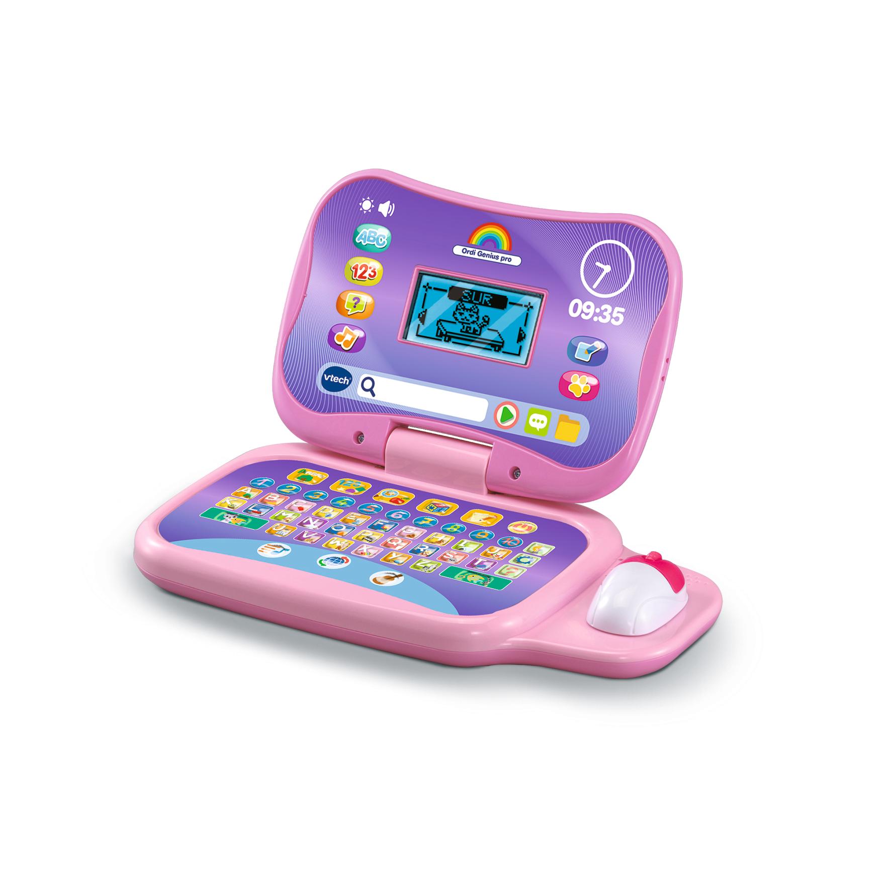Voir la diapositive 3 : VTECH Ordinateur Genius Pro Rose
