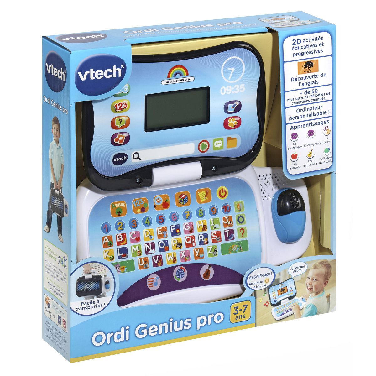 VTECH Ordinateur-Genius Pro Noir