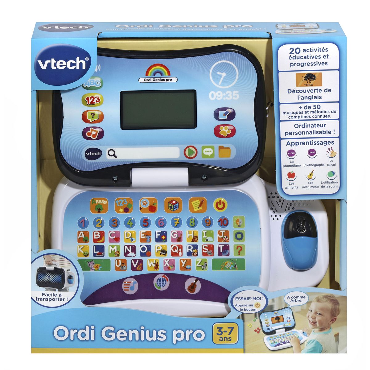 VTECH Ordinateur-Genius Pro Noir