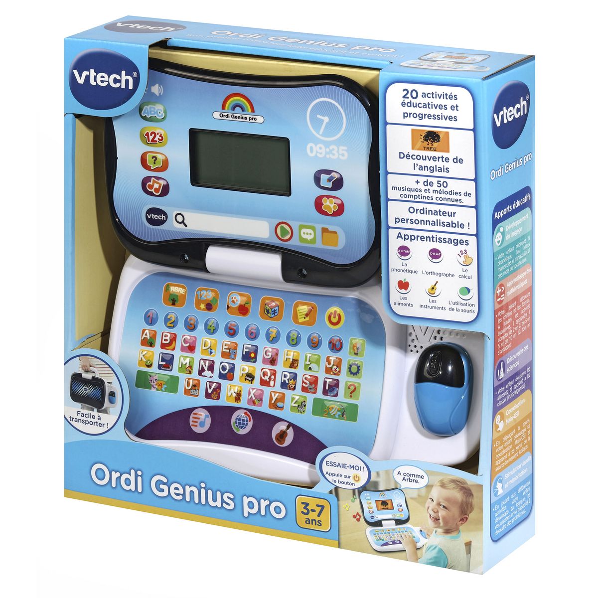 VTECH Ordinateur-Genius Pro Noir