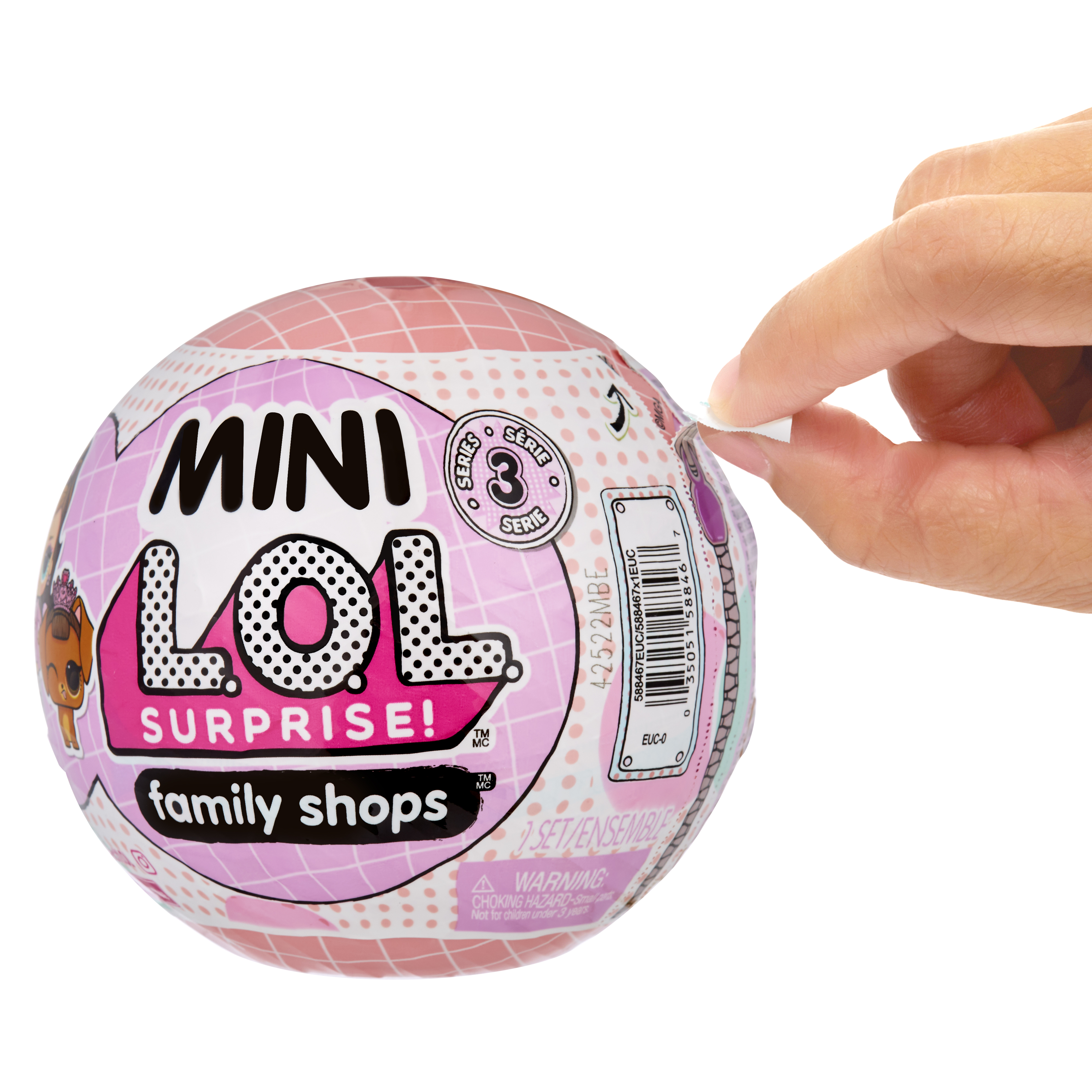 Voir la diapositive 6 : MGA 3 poupées Mini LOL Surprise Family