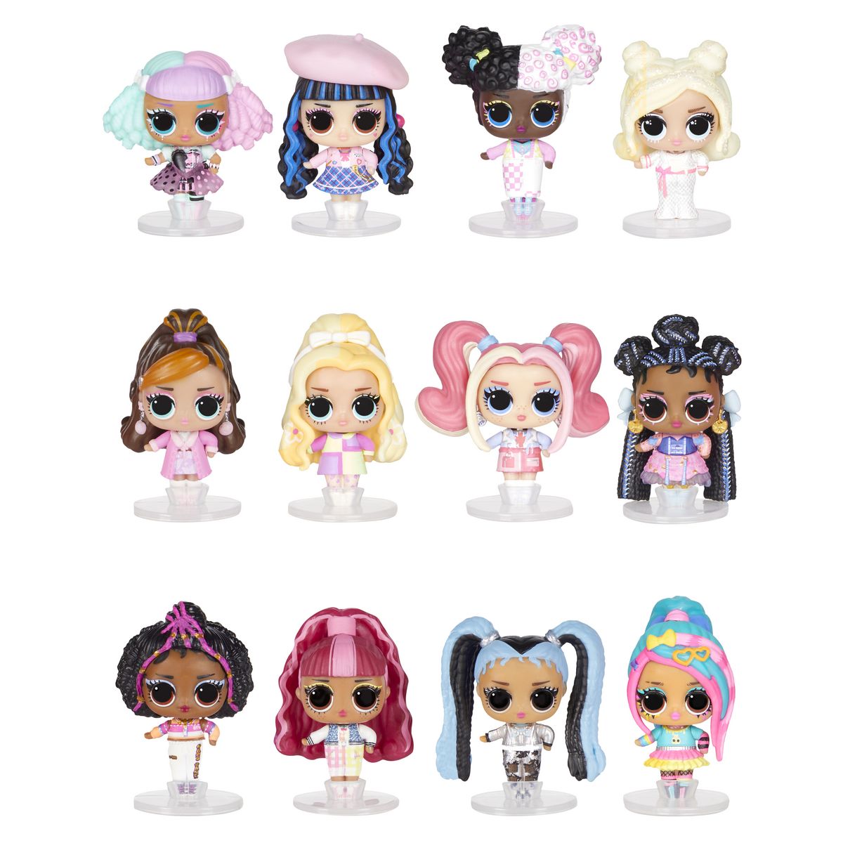 MGA 3 poupées Mini LOL Surprise Family