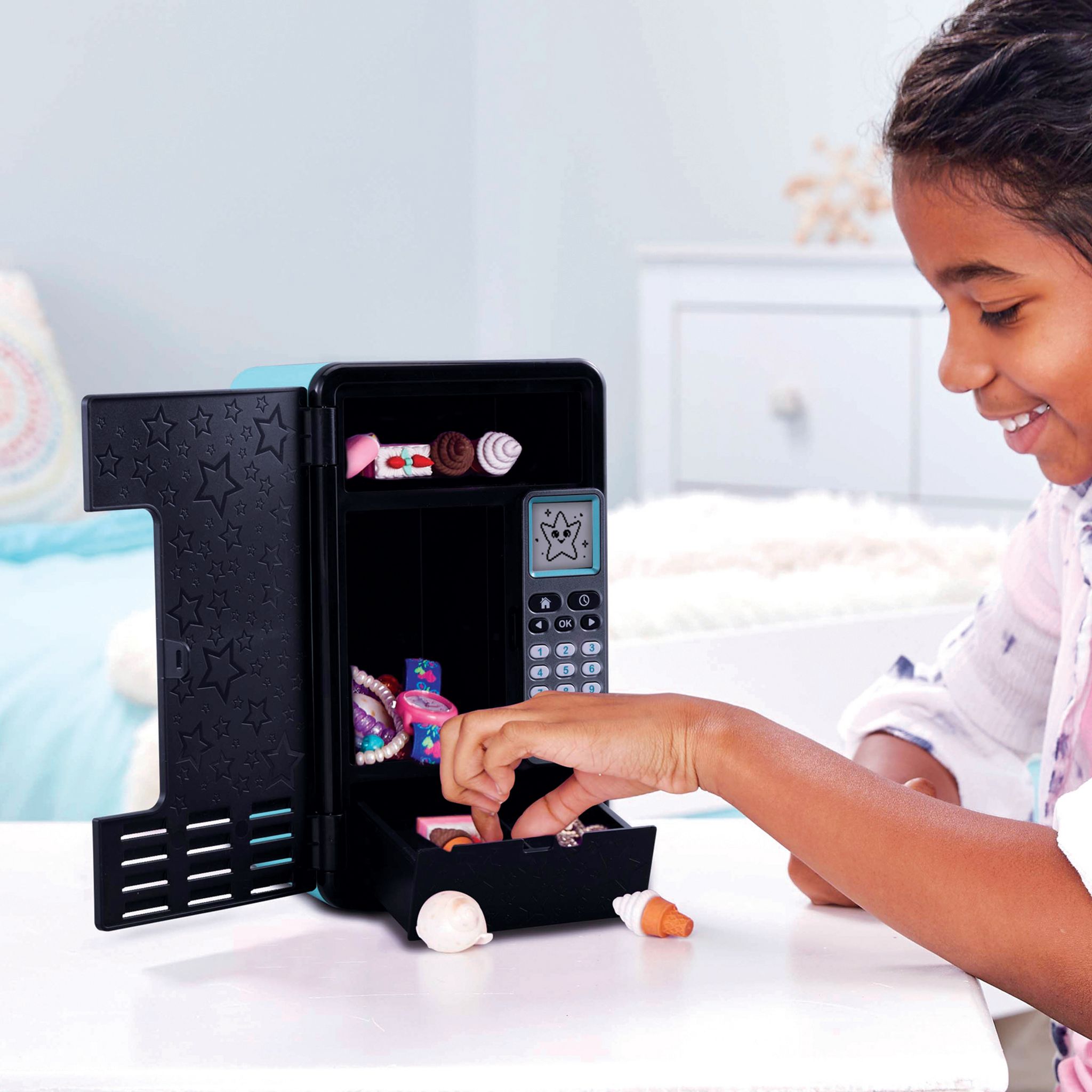 Voir la diapositive 9 : VTECH Mon casier MagicLocker Bleu/Noir