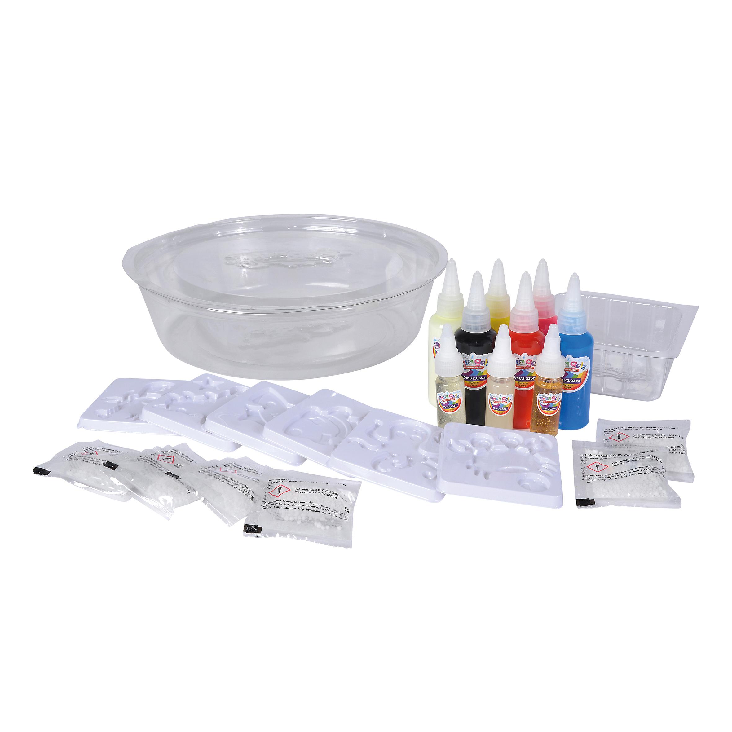 Voir la diapositive 2 : SIMBA Set créatif Deluxe Aqua Gelz