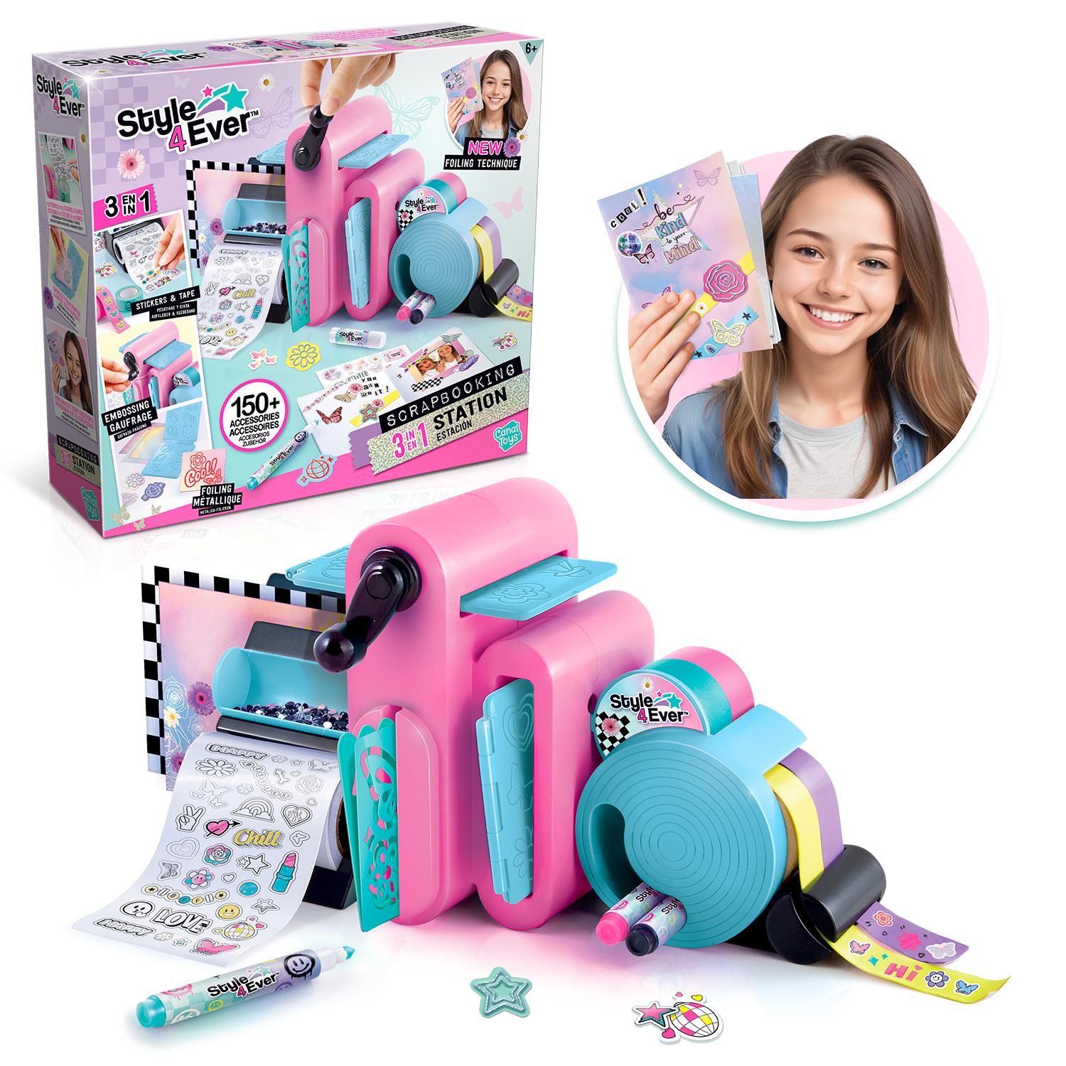 Voir la diapositive 2 : CANAL TOYS Studio de scrap booking 3 en 1