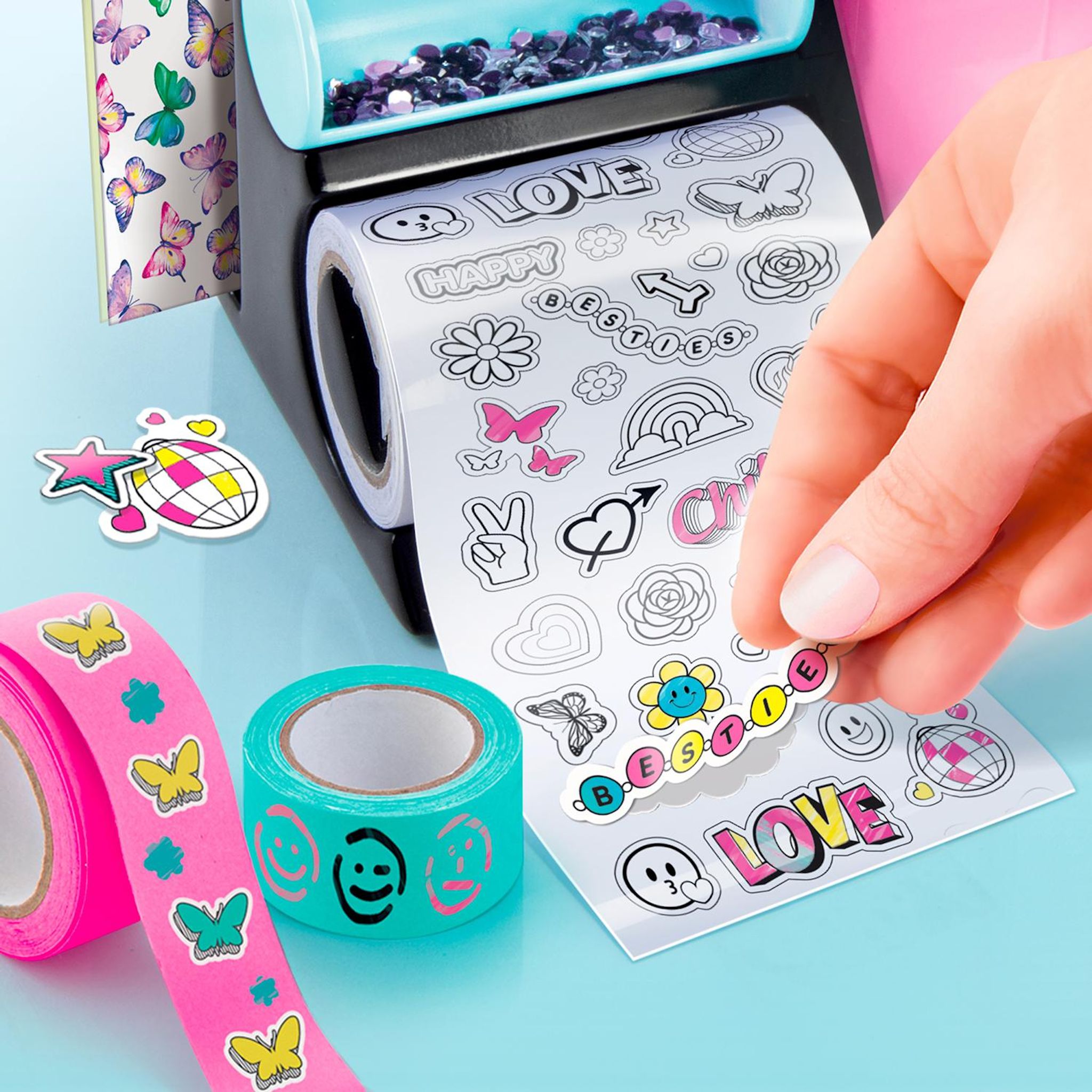 Voir la diapositive 8 : CANAL TOYS Studio de scrap booking 3 en 1