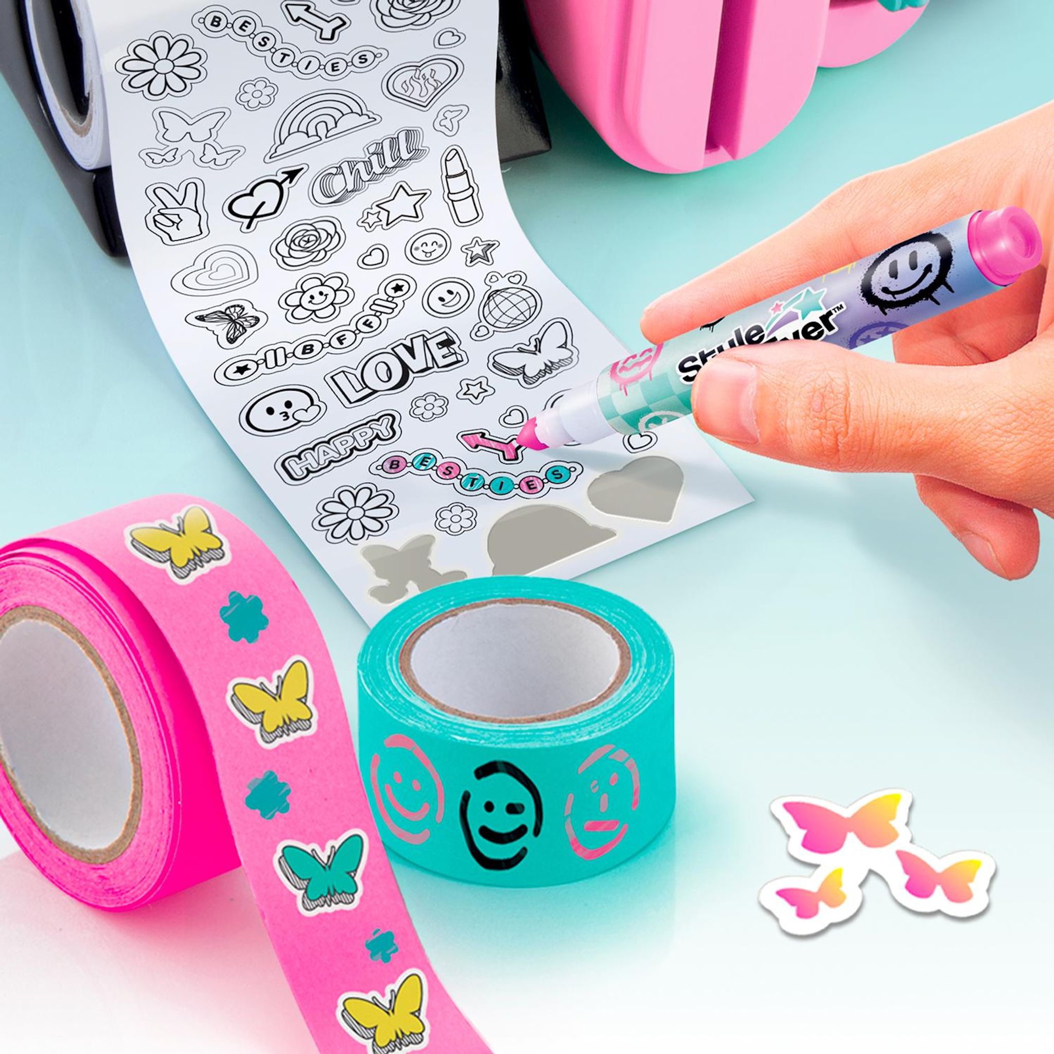 Voir la diapositive 9 : CANAL TOYS Studio de scrap booking 3 en 1