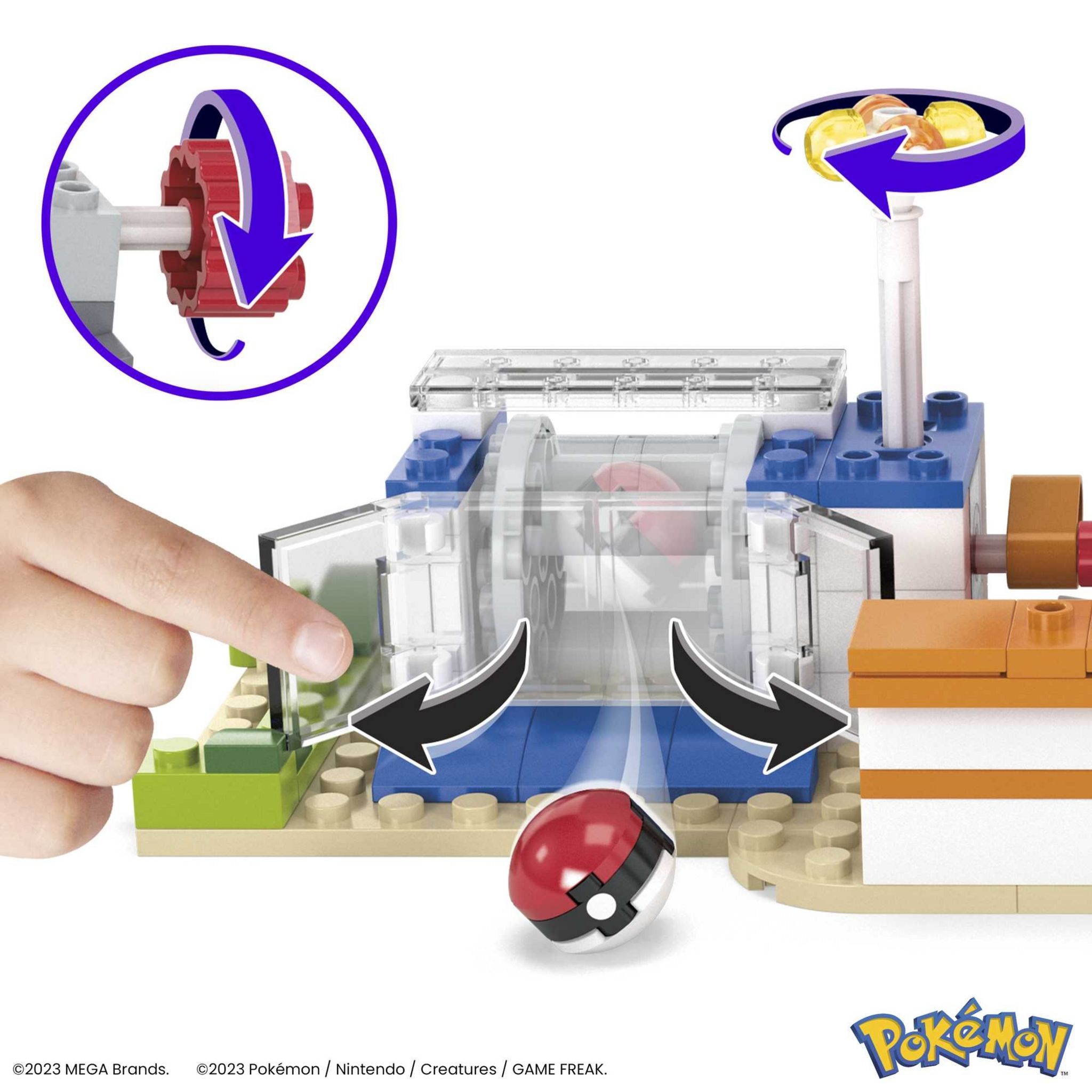 Voir la diapositive 2 : MATTEL Coffret Centre Pokemon De La Foret