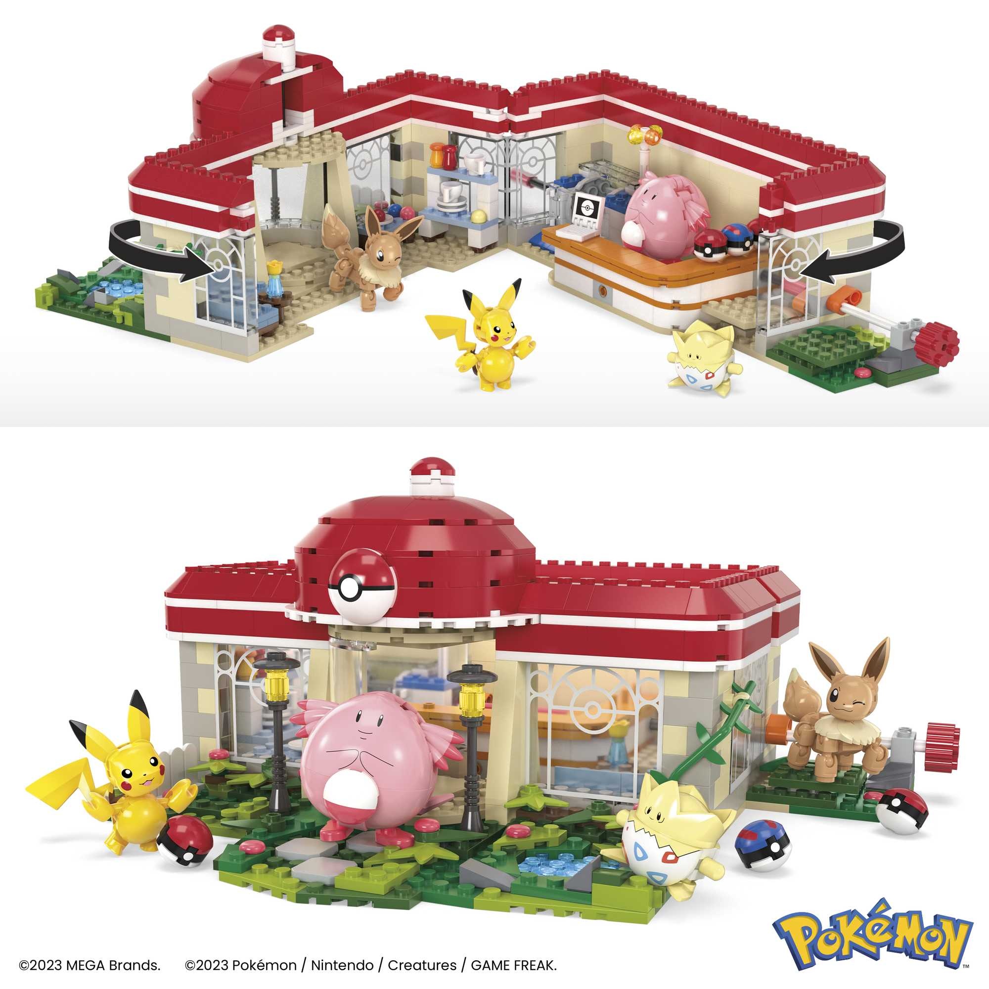 Voir la diapositive 3 : MATTEL Coffret Centre Pokemon De La Foret