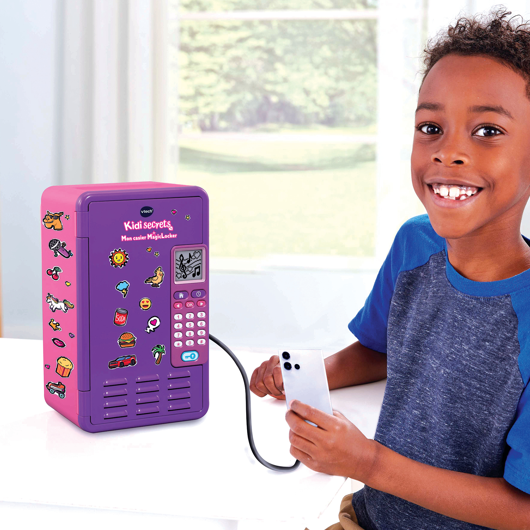 Voir la diapositive 10 : VTECH Mon casier Magic Locker Kidisecrets
