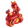 Voir la diapositive 2 : Figurine Petronix 7.5cm + moto