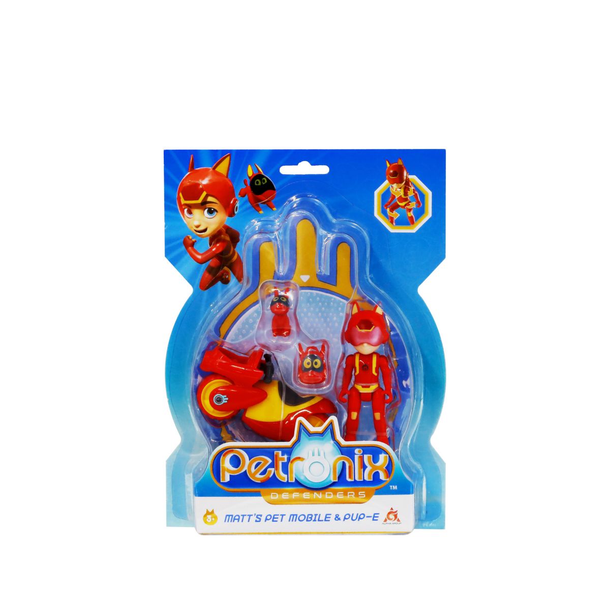 Figurine Petronix 7.5cm + moto