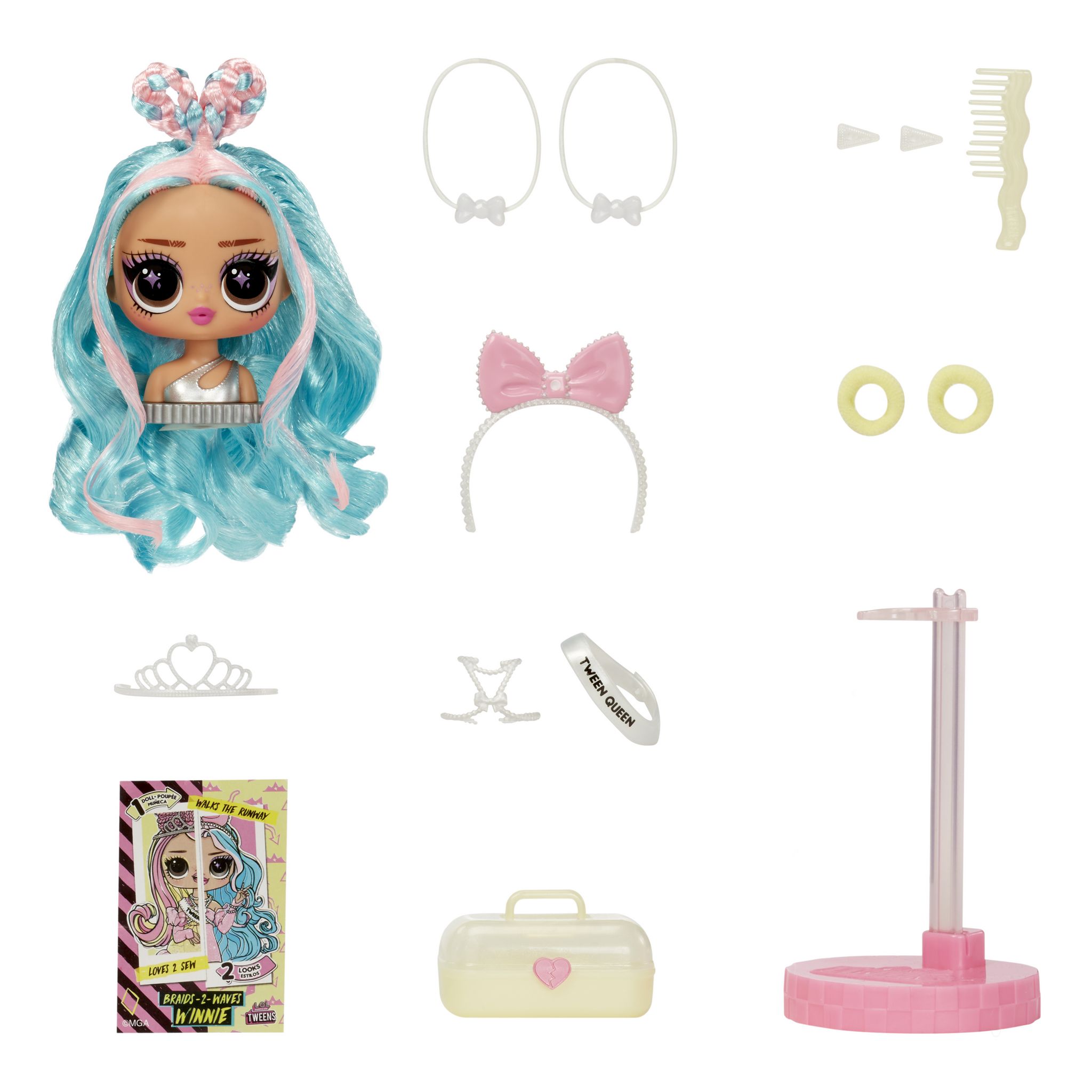 Voir la diapositive 4 : MGA Poupée LOL Surprise Tweens Surprise Swap Winnie