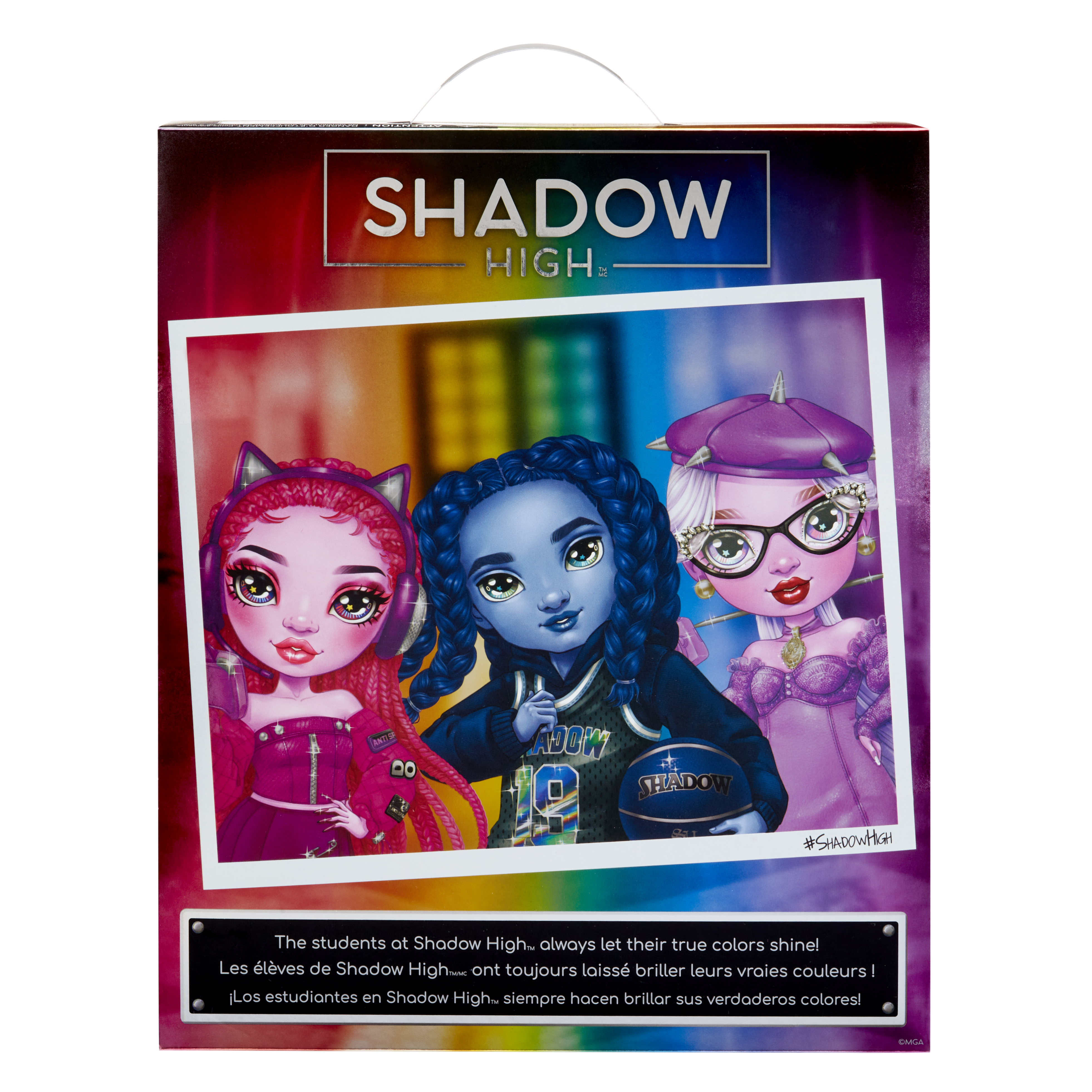 Voir la diapositive 2 : MGA Poupée Mannequin Shadow High - Violet