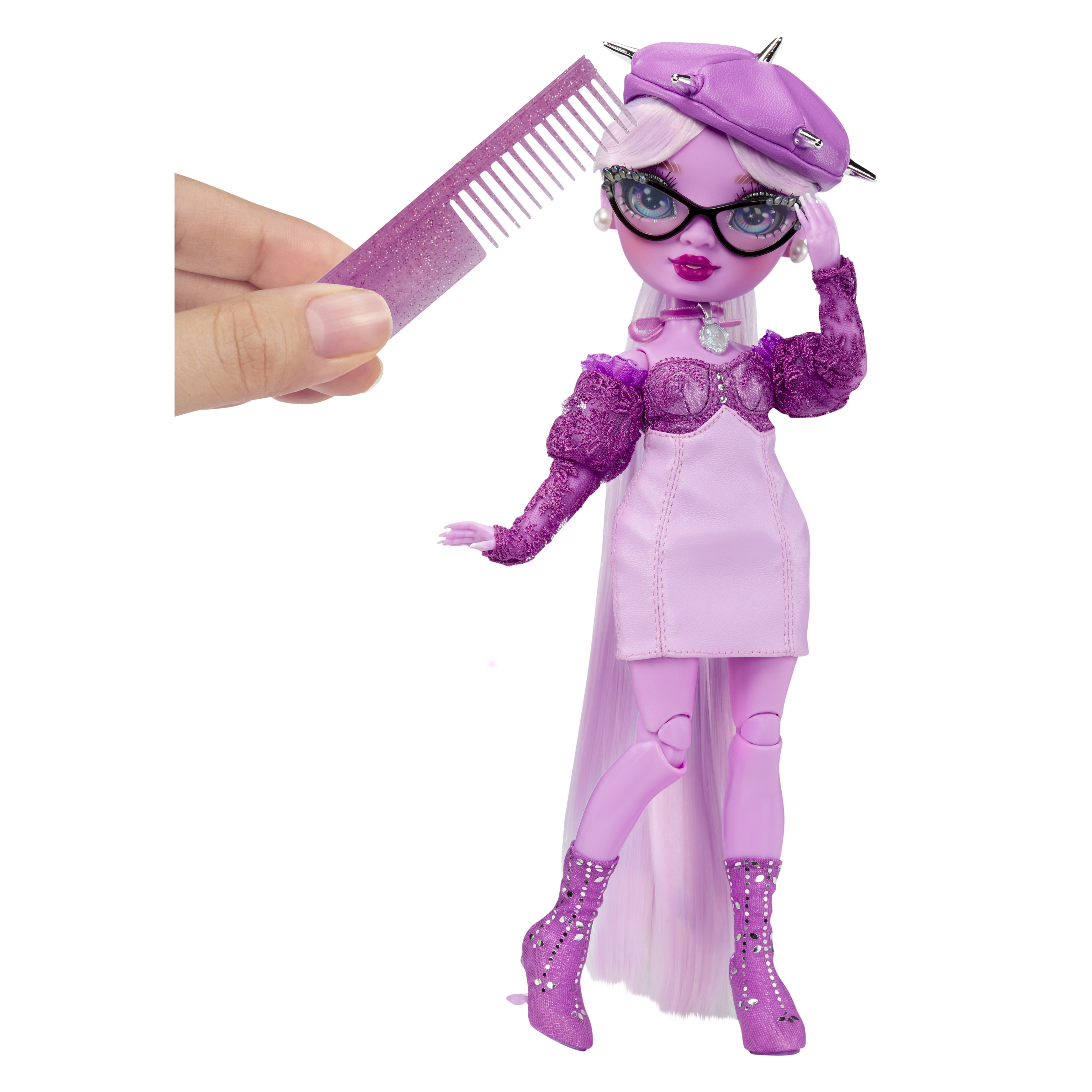 Voir la diapositive 3 : MGA Poupée Mannequin Shadow High - Violet