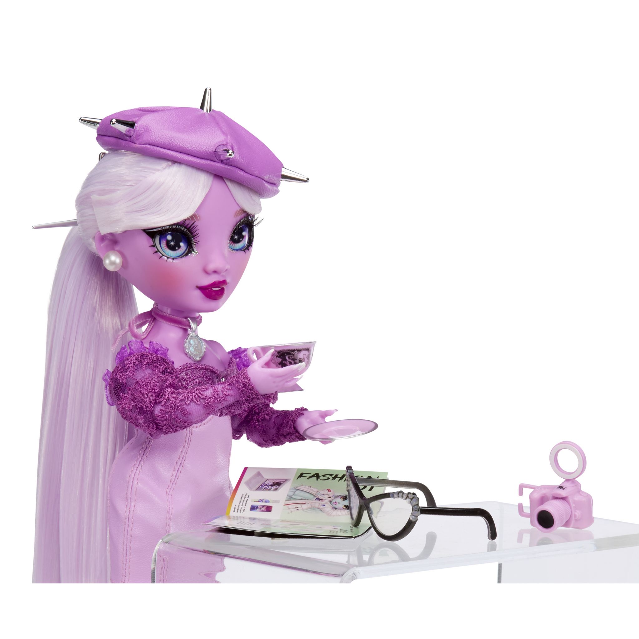 Voir la diapositive 4 : MGA Poupée Mannequin Shadow High - Violet