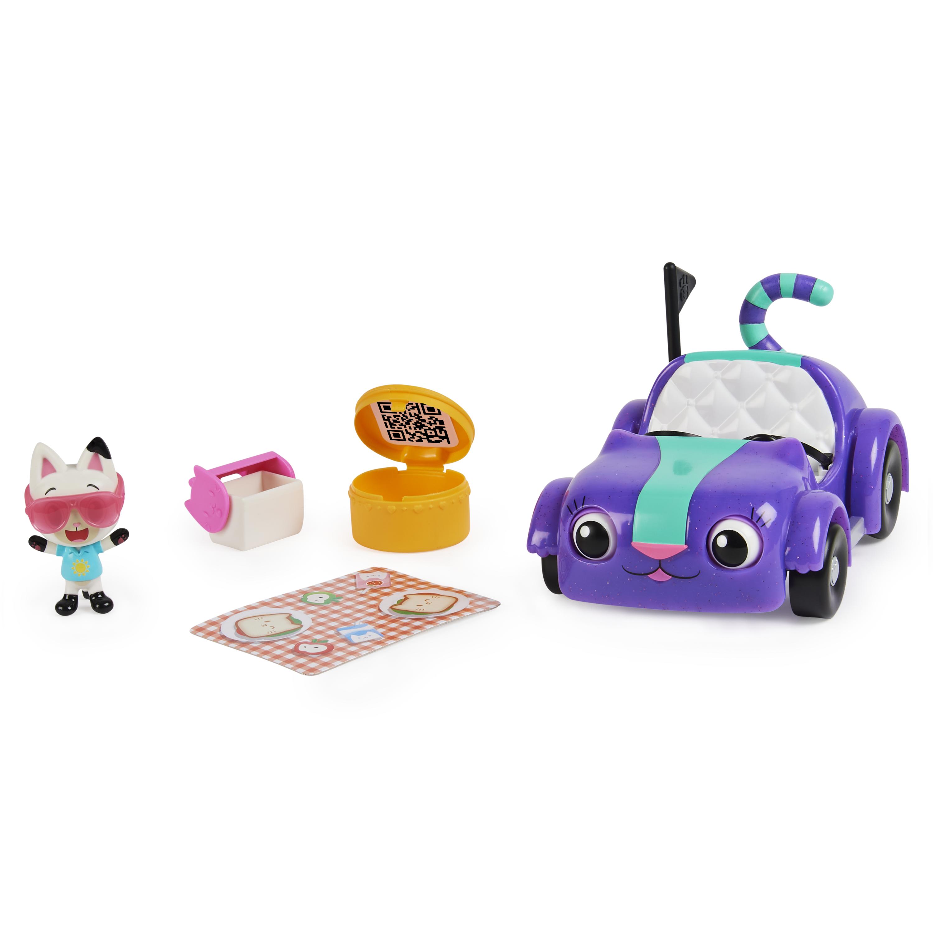 Voir la diapositive 4 : SPIN MASTER Figurine et véhicule Gabby et la maison magique - Le pique de Carlita et Pandy Paws