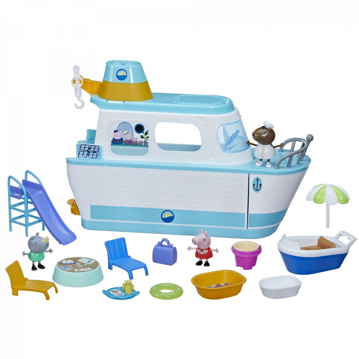 HASBRO Coffret Peppa Pig Bateau de croisière