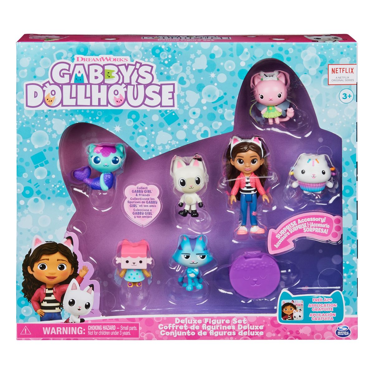 SPIN MASTER Coffret de figurines de luxe Gabby's Dollhouse