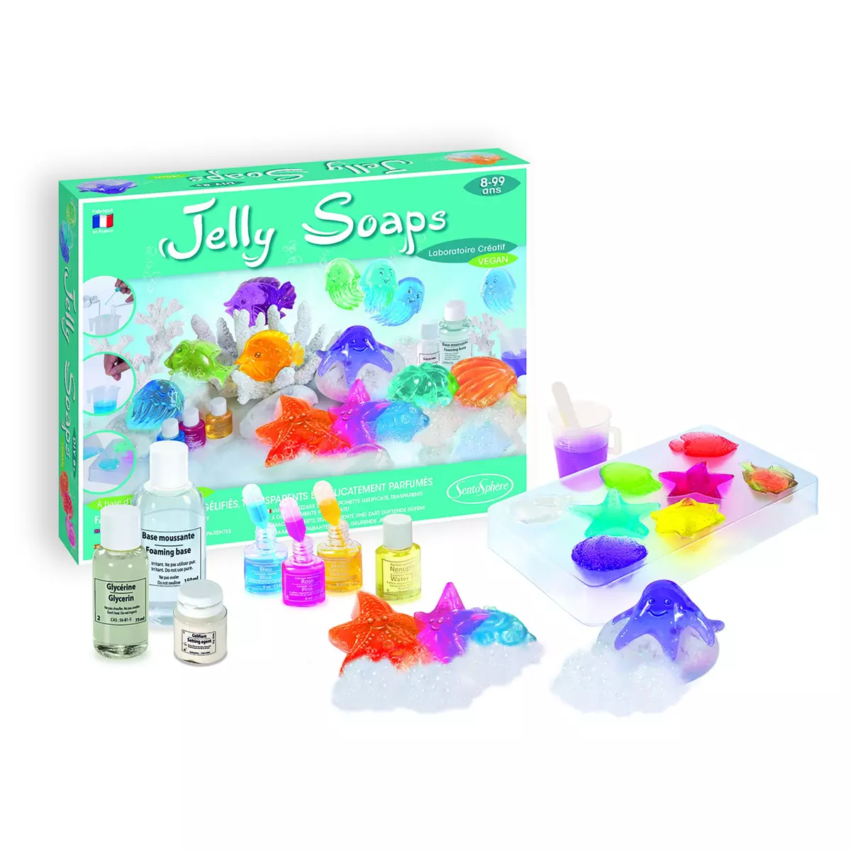 SENTOSPHERE Laboratoire Jelly Soap Vegan