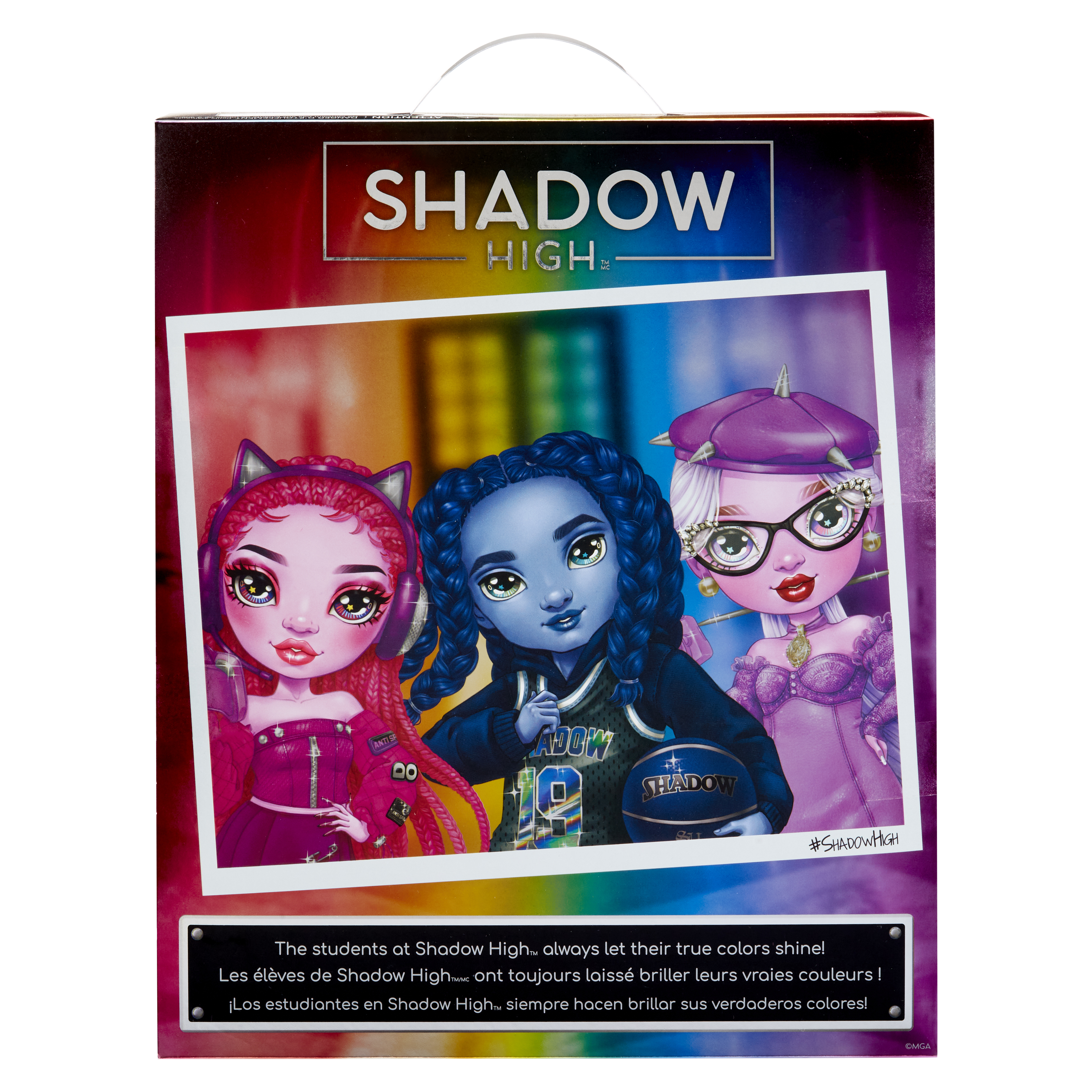 Voir la diapositive 2 : MGA Poupée Mannequin Shadow High - Rose