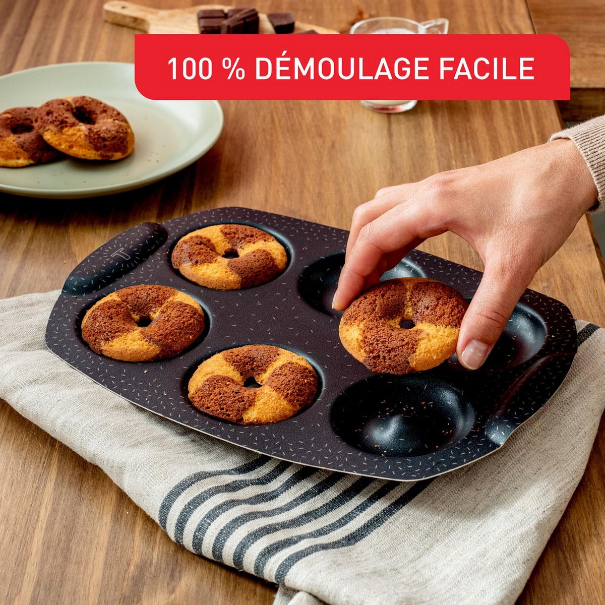 TEFAL Moule mini donuts Perfectbake