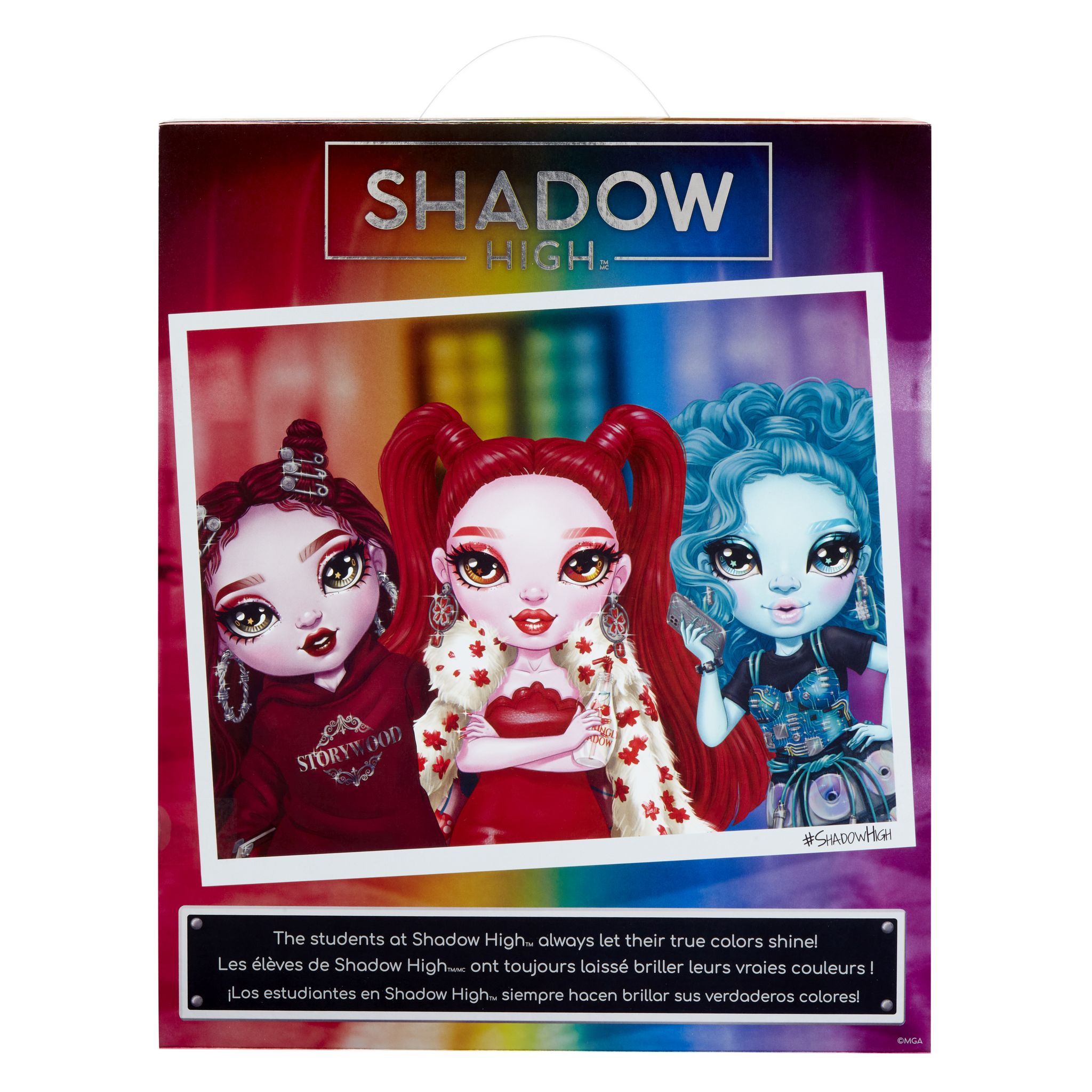 Voir la diapositive 2 : MGA Poupée Mannequin Shadow High - Marron