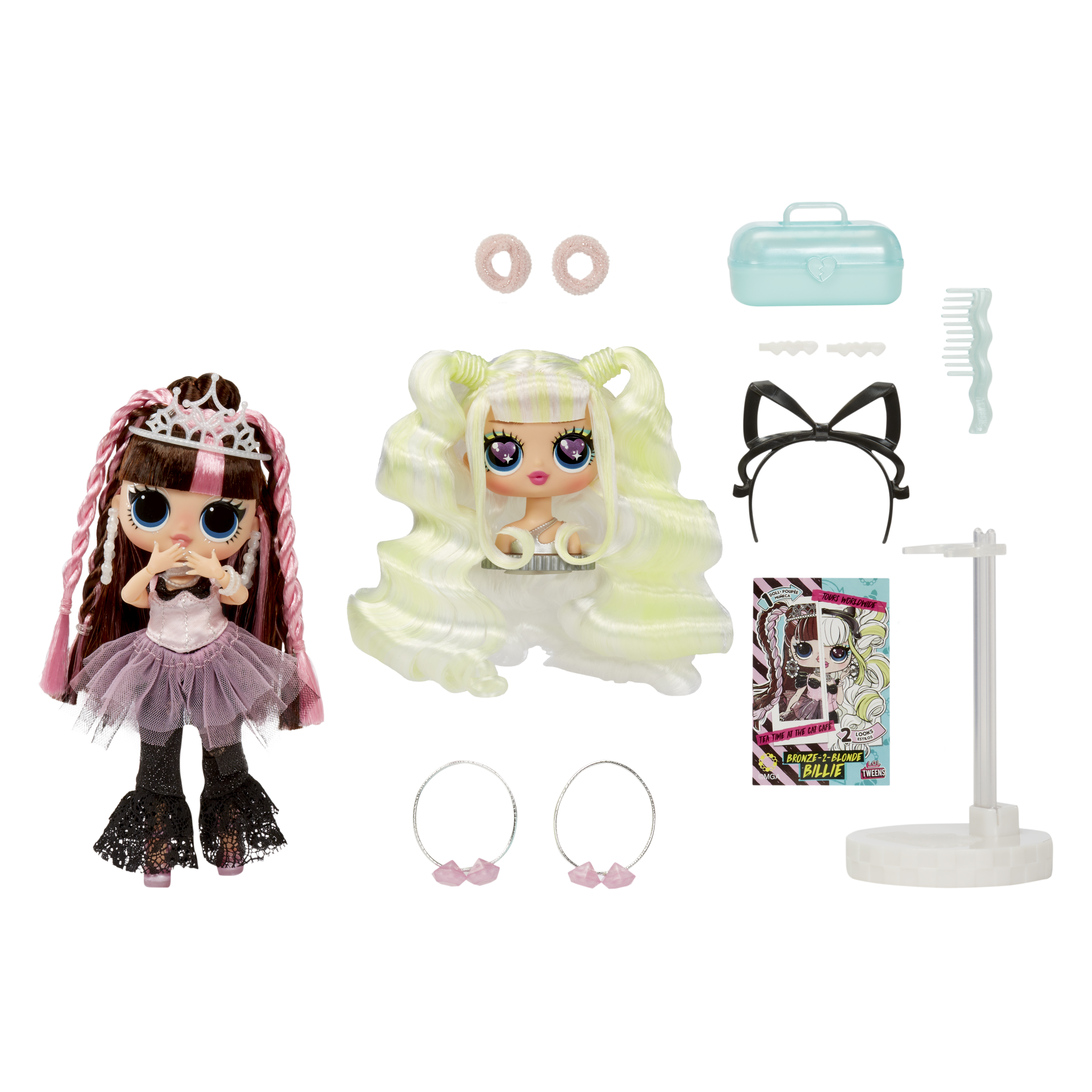 Voir la diapositive 2 : MGA Lol surprise tweens swap blond billie poupées