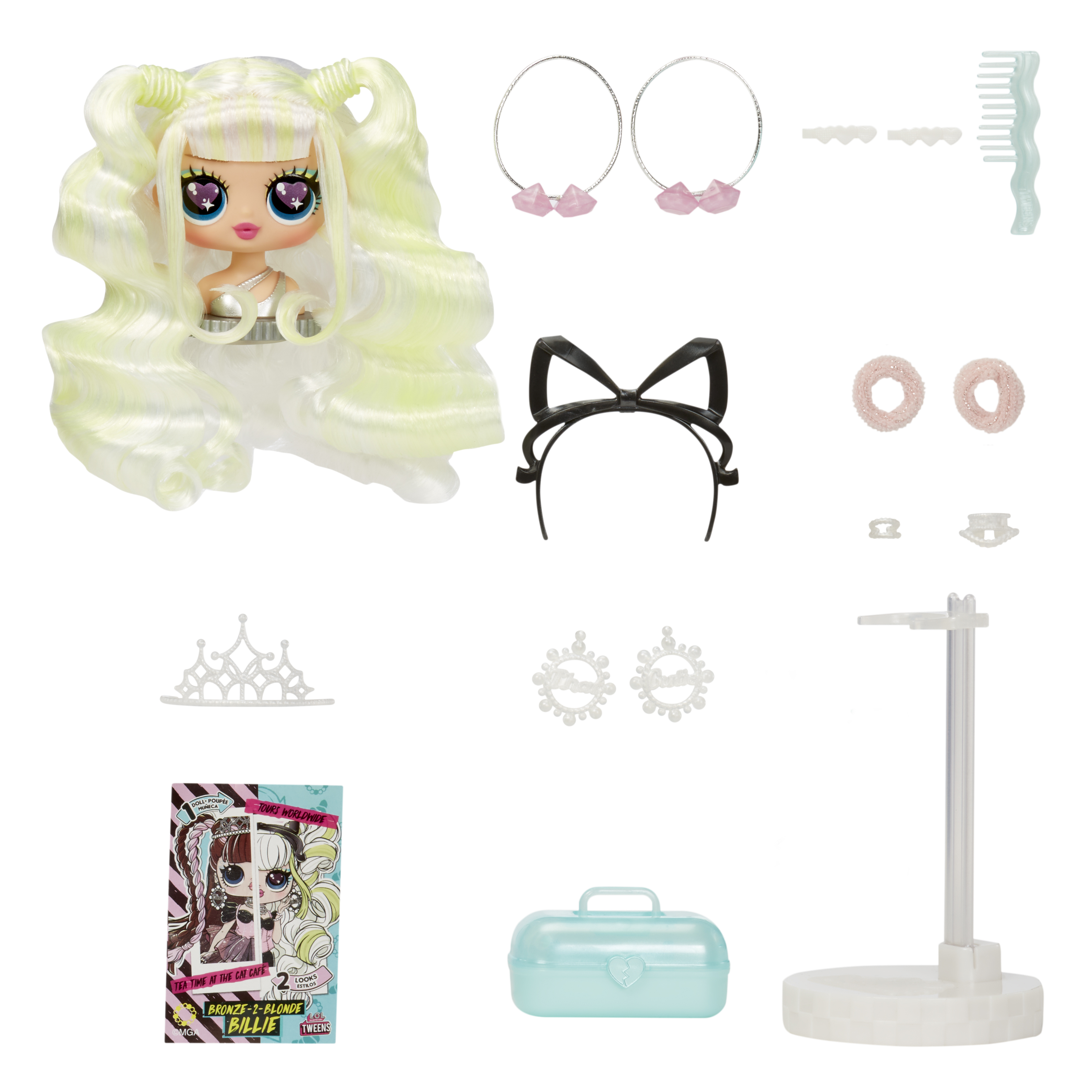 Voir la diapositive 6 : MGA Lol surprise tweens swap blond billie poupées