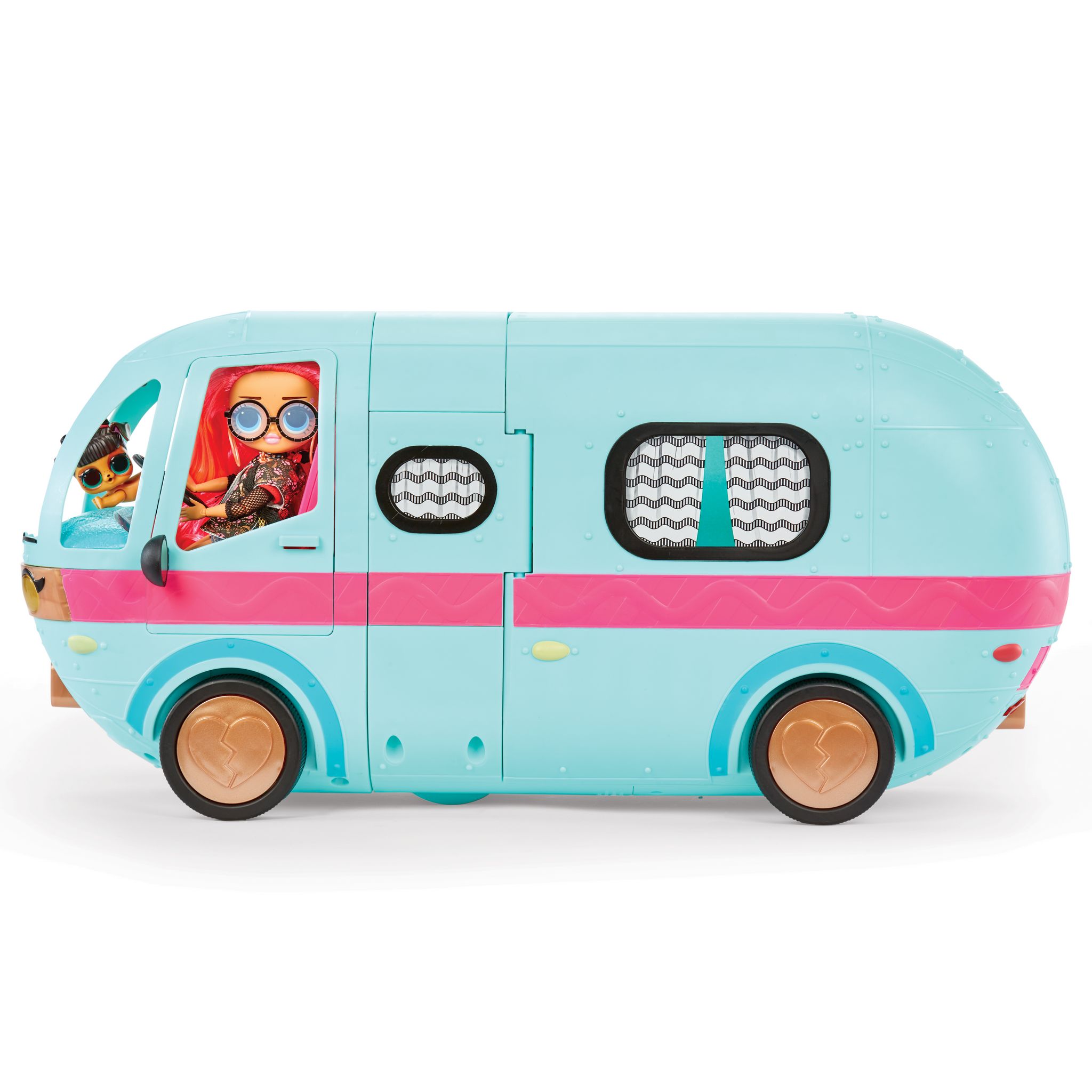 Voir la diapositive 3 : MGA Véhicule LOL Suprise Glam N' GO Camper - Bleu