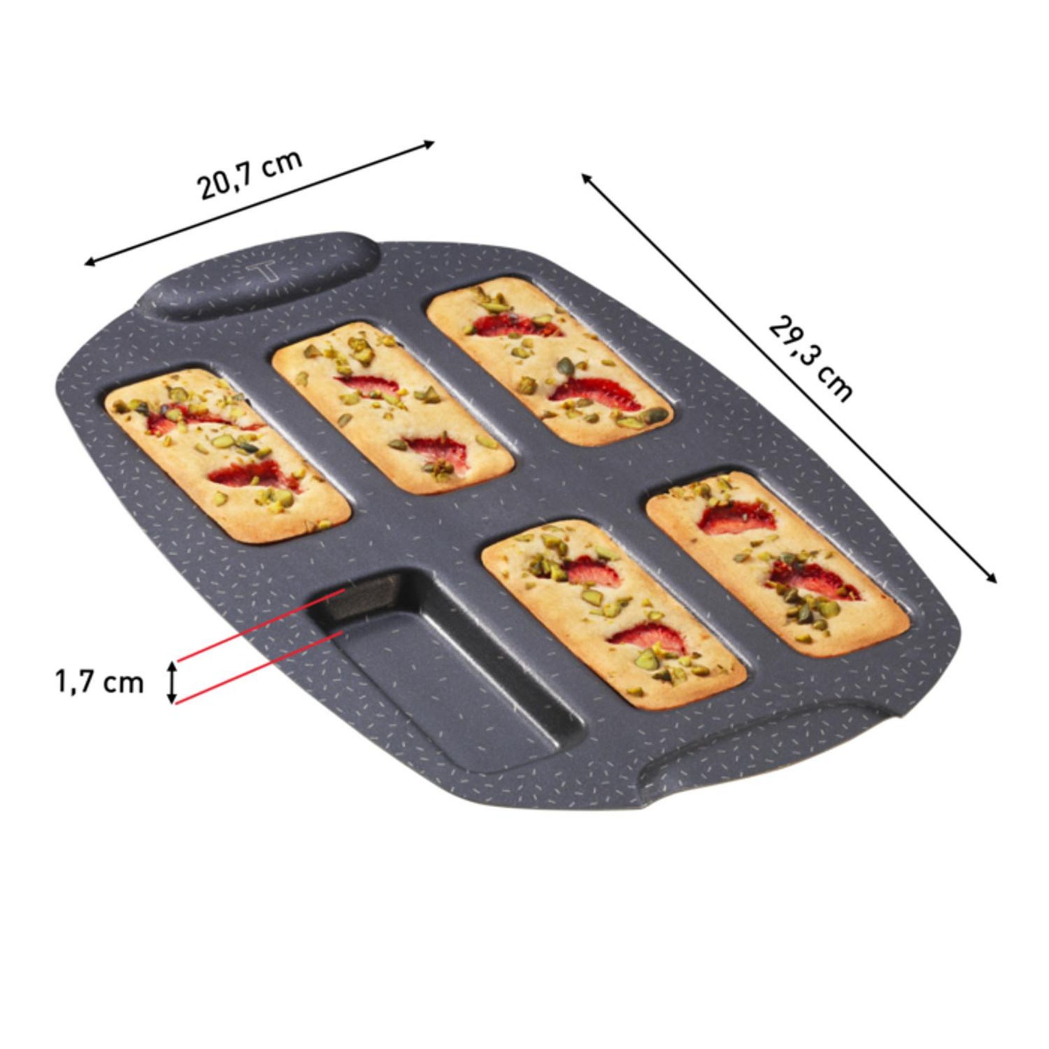 Voir la diapositive 7 : TEFAL Moule 6 mini financiers Perfectbake