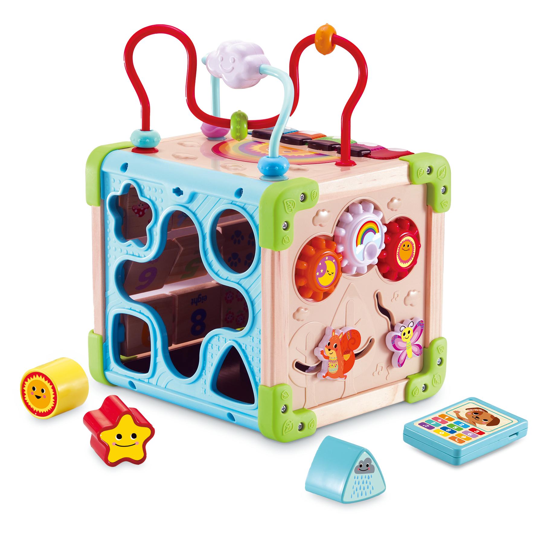 Voir la diapositive 3 : VTECH Cube Nature Interactif Multi Activités