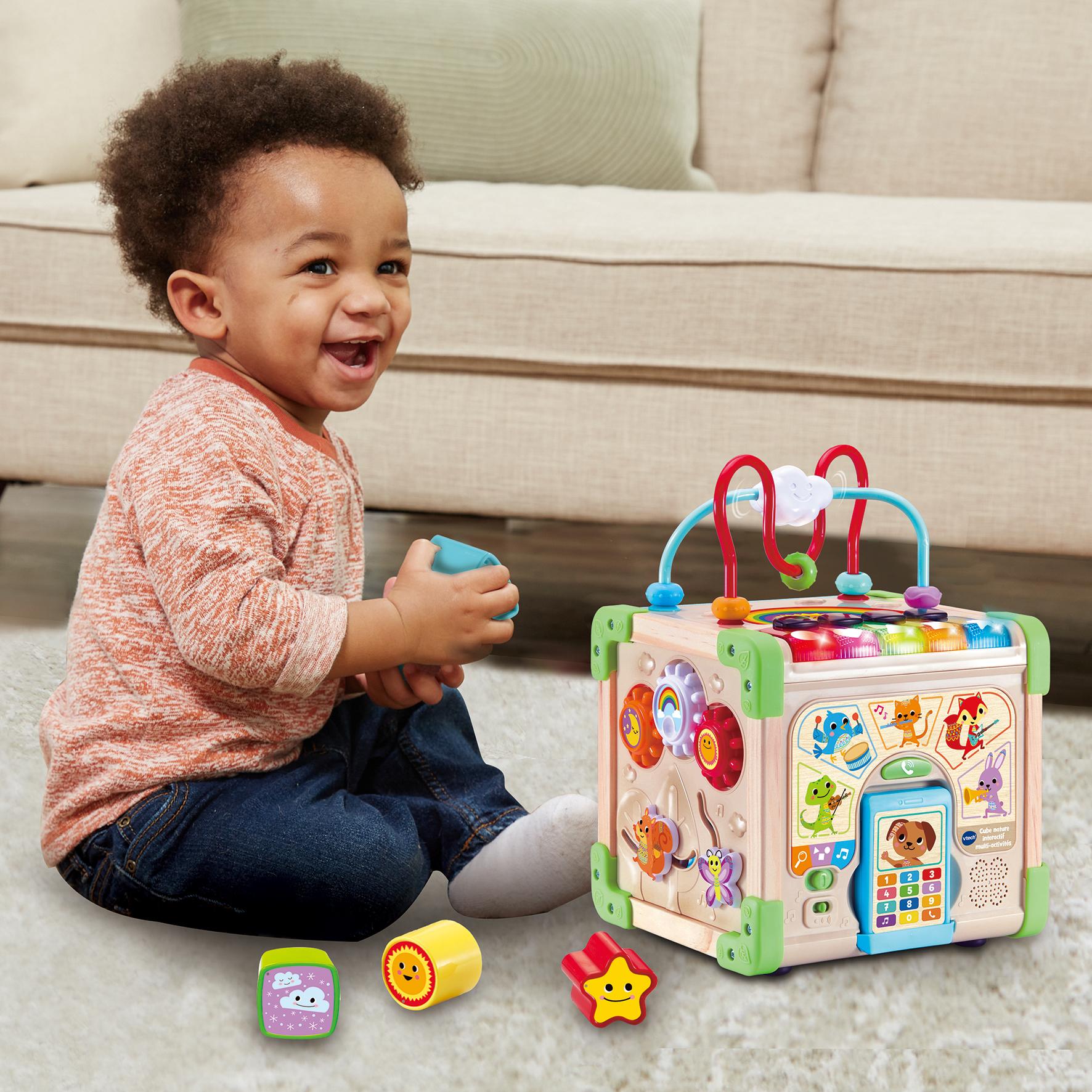 Voir la diapositive 4 : VTECH Cube Nature Interactif Multi Activités