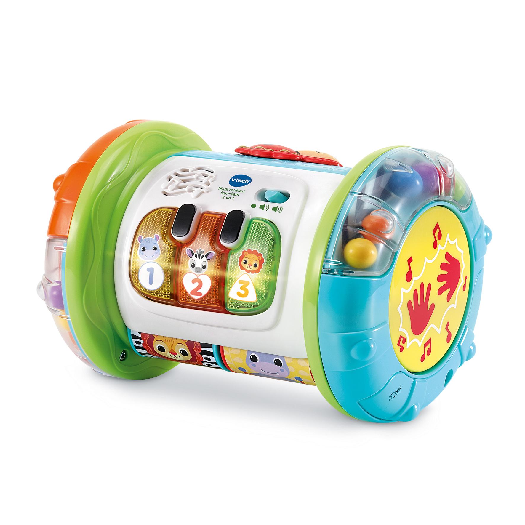 Voir la diapositive 3 : VTECH Magi Rouleau Tam Tam 3 en 1