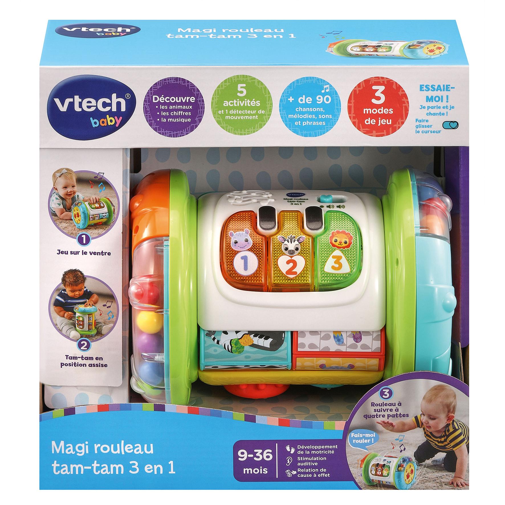 Voir la diapositive 6 : VTECH Magi Rouleau Tam Tam 3 en 1
