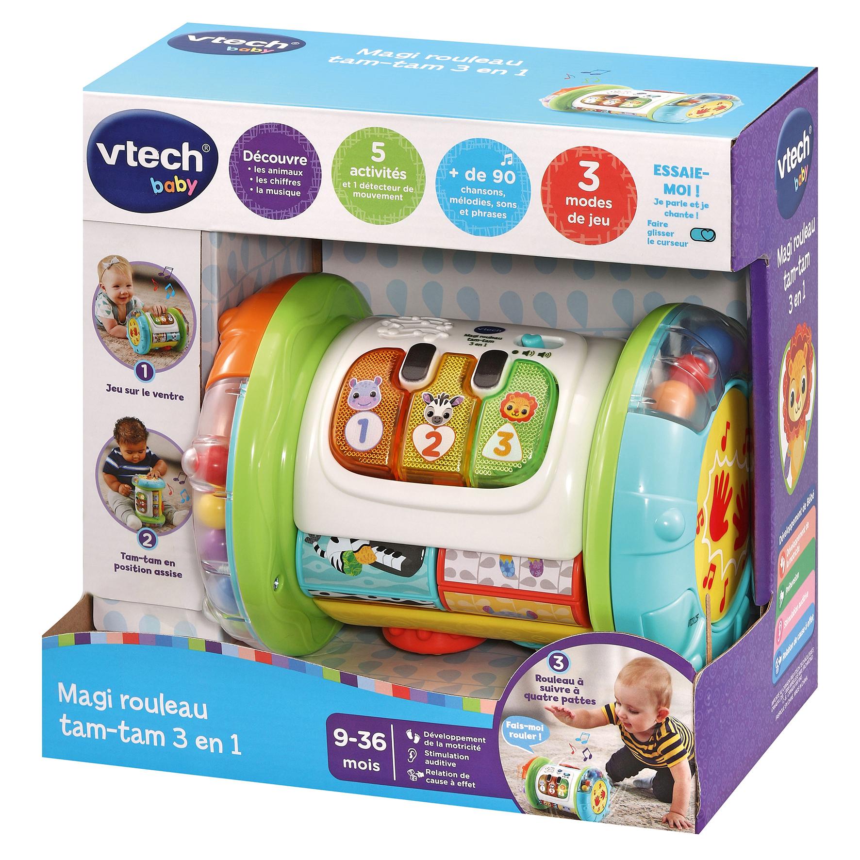 Voir la diapositive 7 : VTECH Magi Rouleau Tam Tam 3 en 1