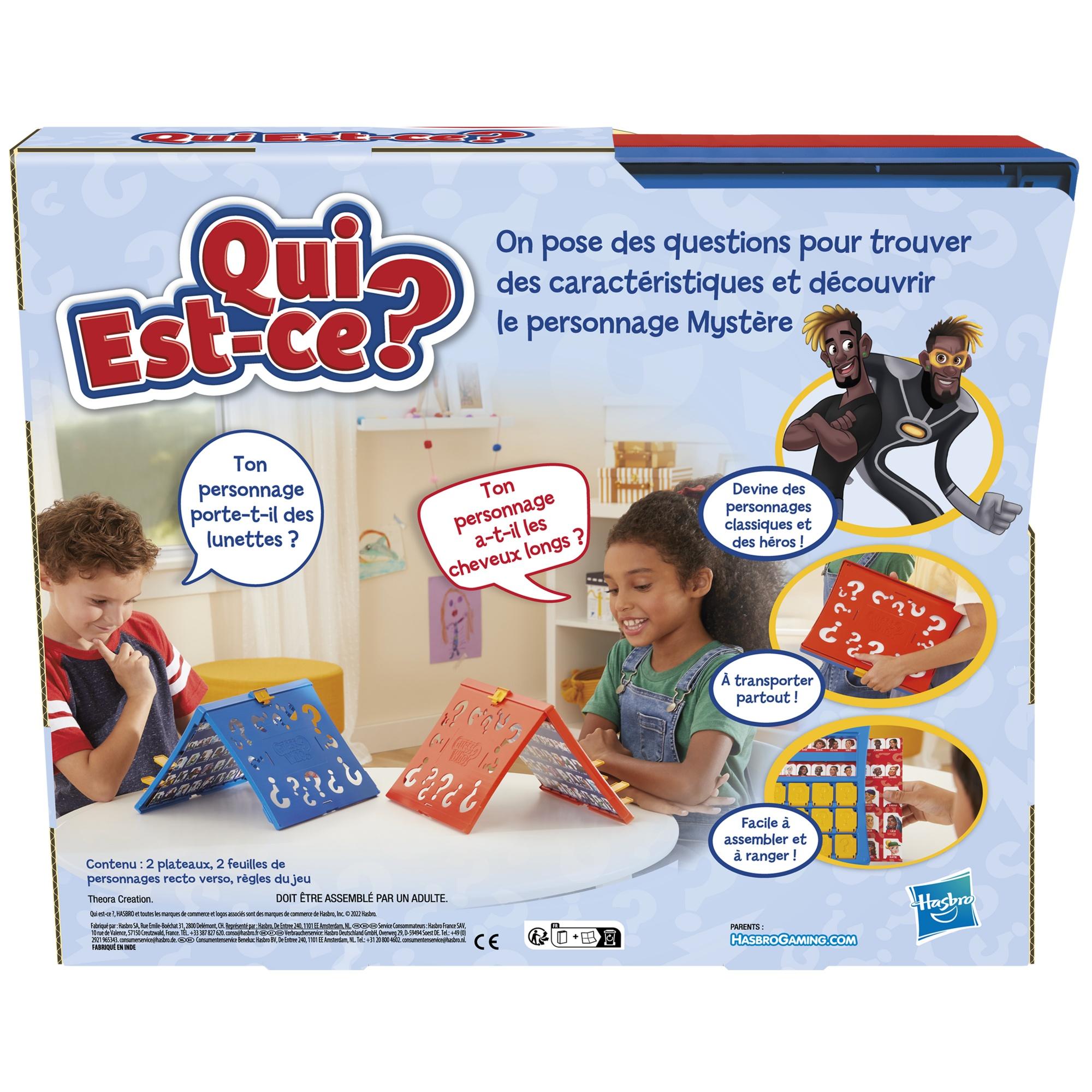 Voir la diapositive 11 : HASBRO Jeu Qui Est Ce ?